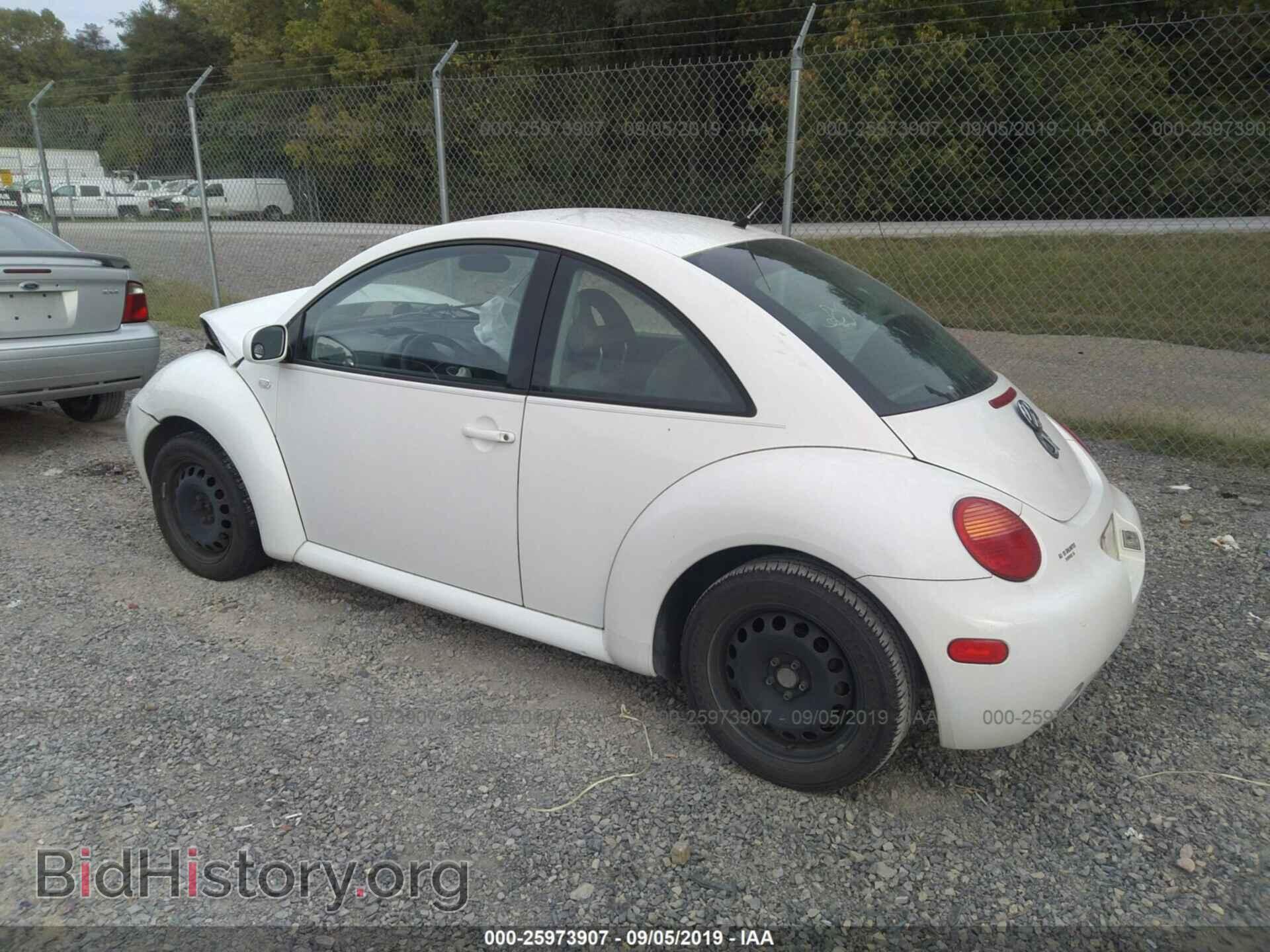 2001 VOLKSWAGEN NEW BEETLE - VIN: 3VWCS21C01M433650 - Фото 3