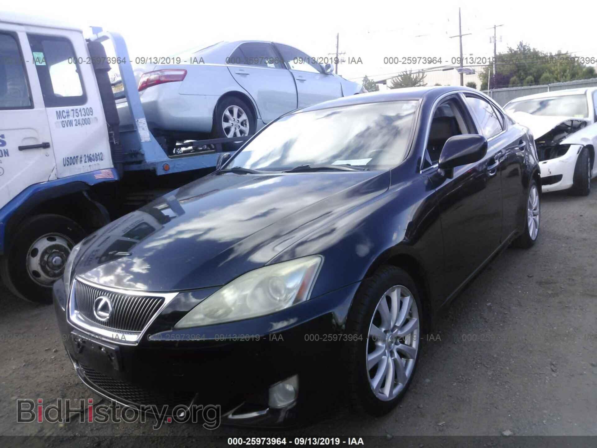 2008 LEXUS IS - VIN: JTHBK262385053134 - Фото 2