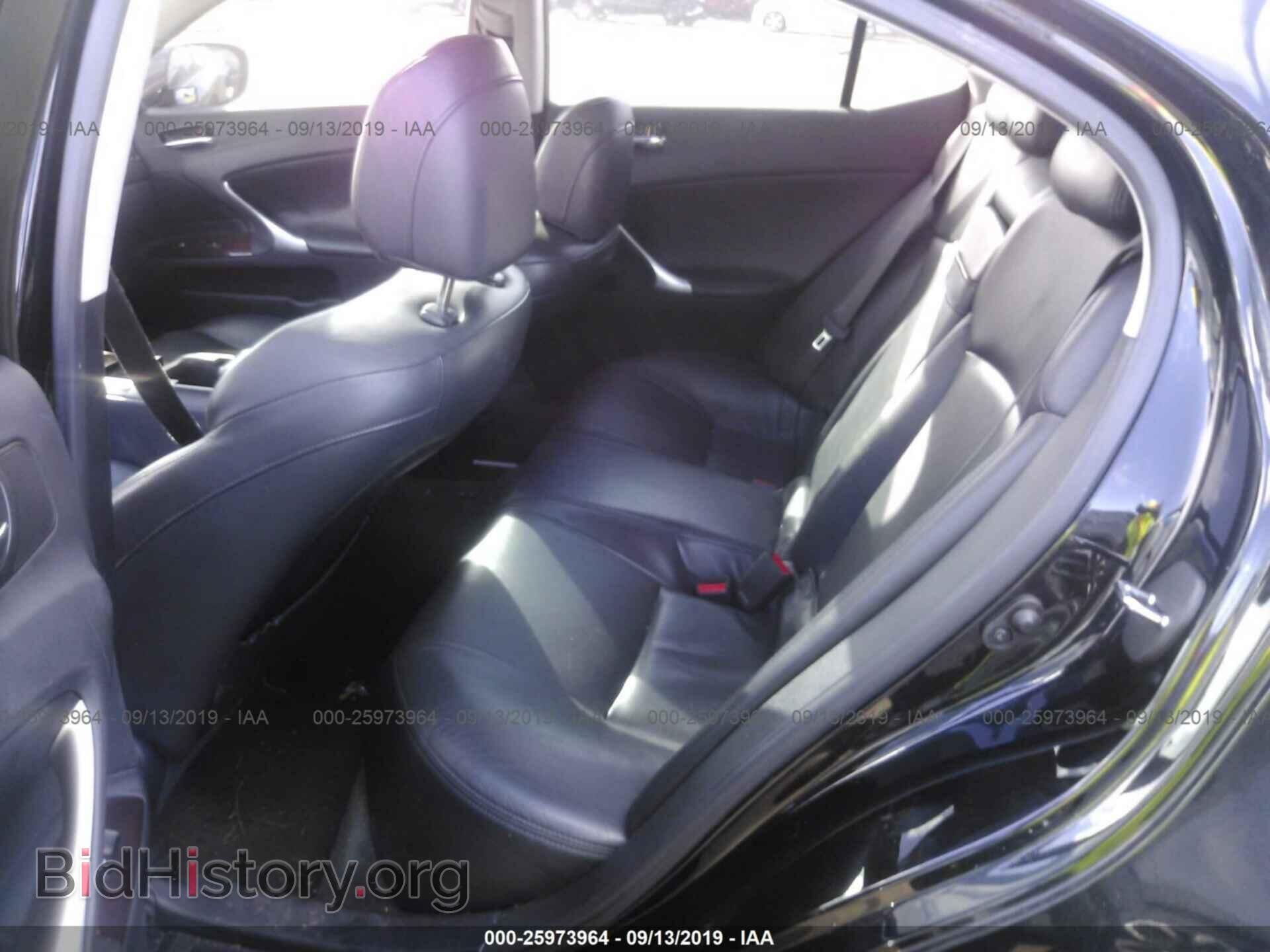 2008 LEXUS IS - VIN: JTHBK262385053134 - Фото 8