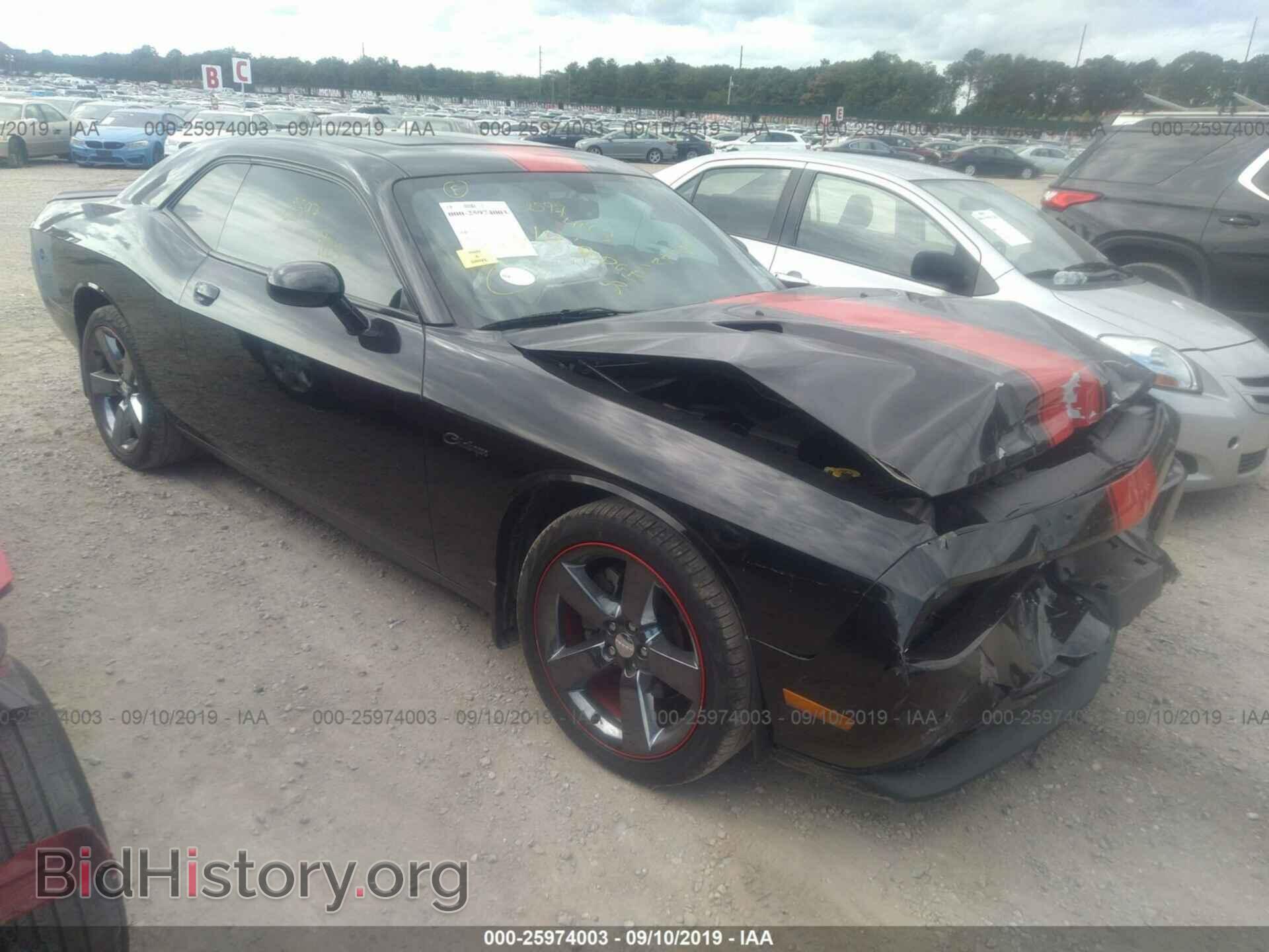 Photo 2C3CDYAG4EH238629 - DODGE CHALLENGER 2014