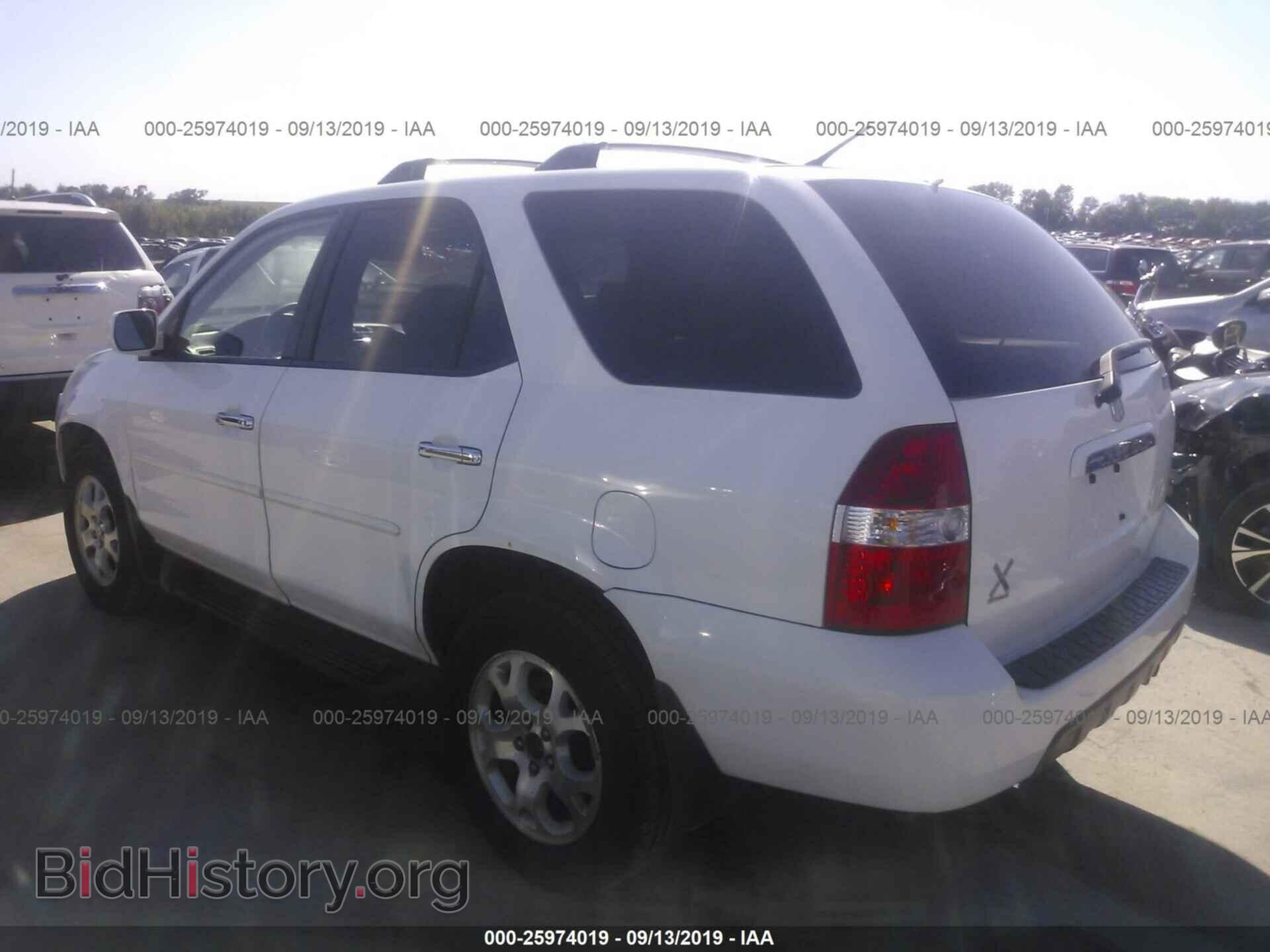2002 ACURA MDX - VIN: 2HNYD18622H543719 - Фото 3