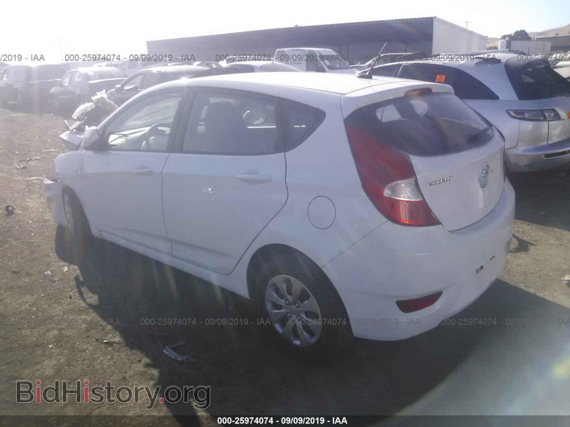 2017 HYUNDAI ACCENT - VIN: KMHCT5AE3HU317007 - Фото 3