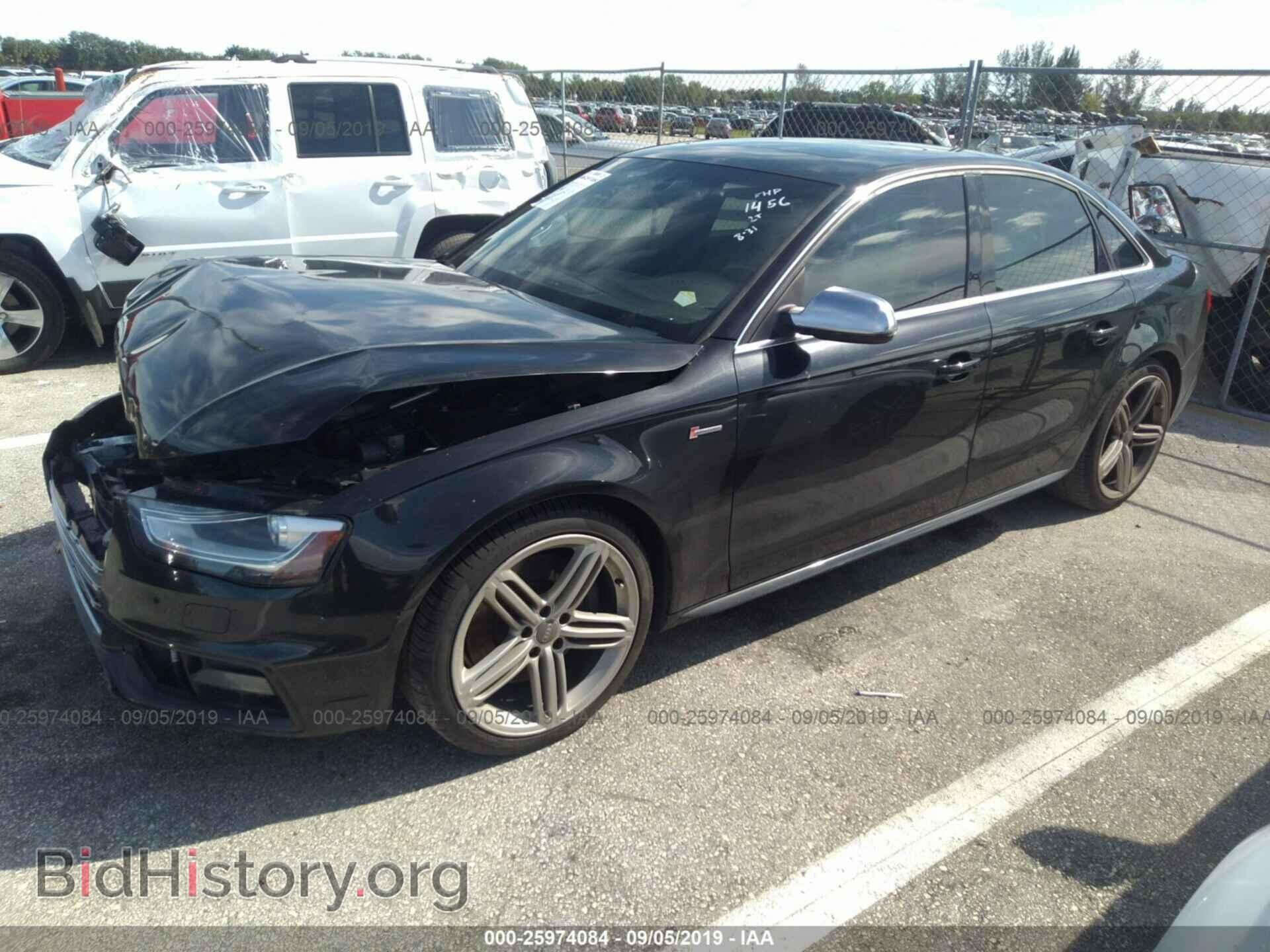 2013 AUDI S4 - VIN: WAUBGAFL5DA151456 - Фото 2