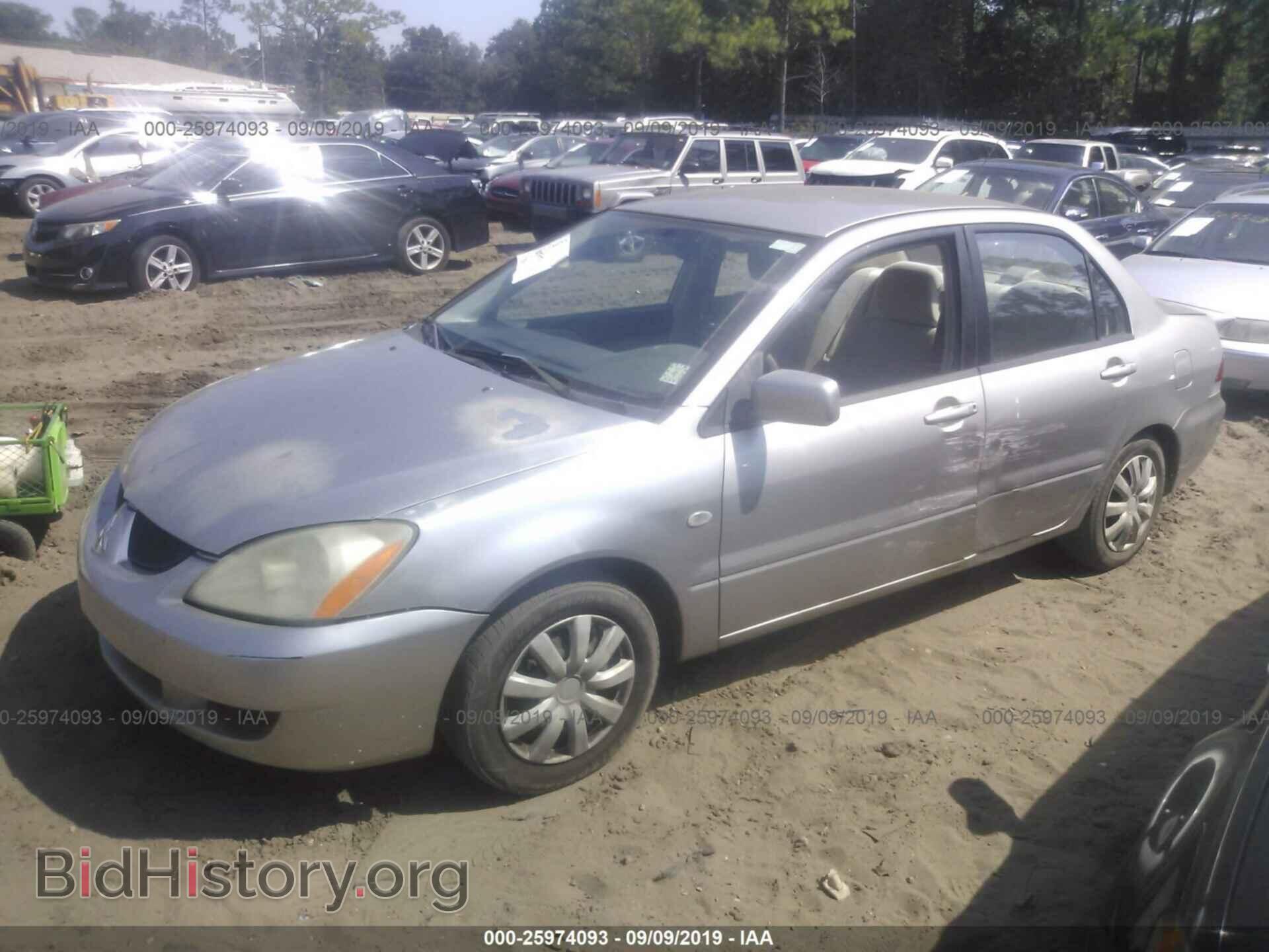 2005 MITSUBISHI LANCER - VIN: JA3AJ26E05U000482 - Фото 2