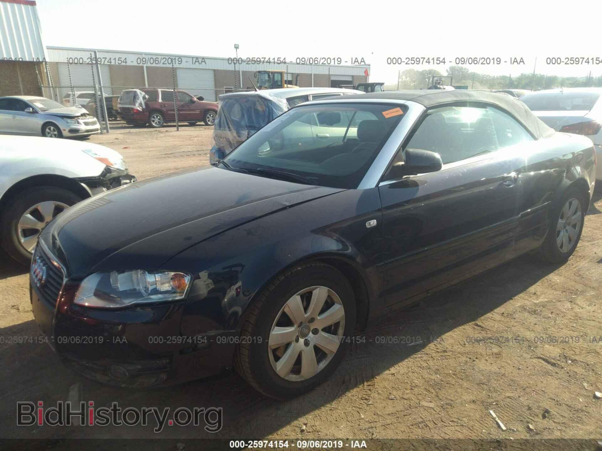 2007 AUDI A4 - VIN: WAUAF48H37K035437 - Фото 2