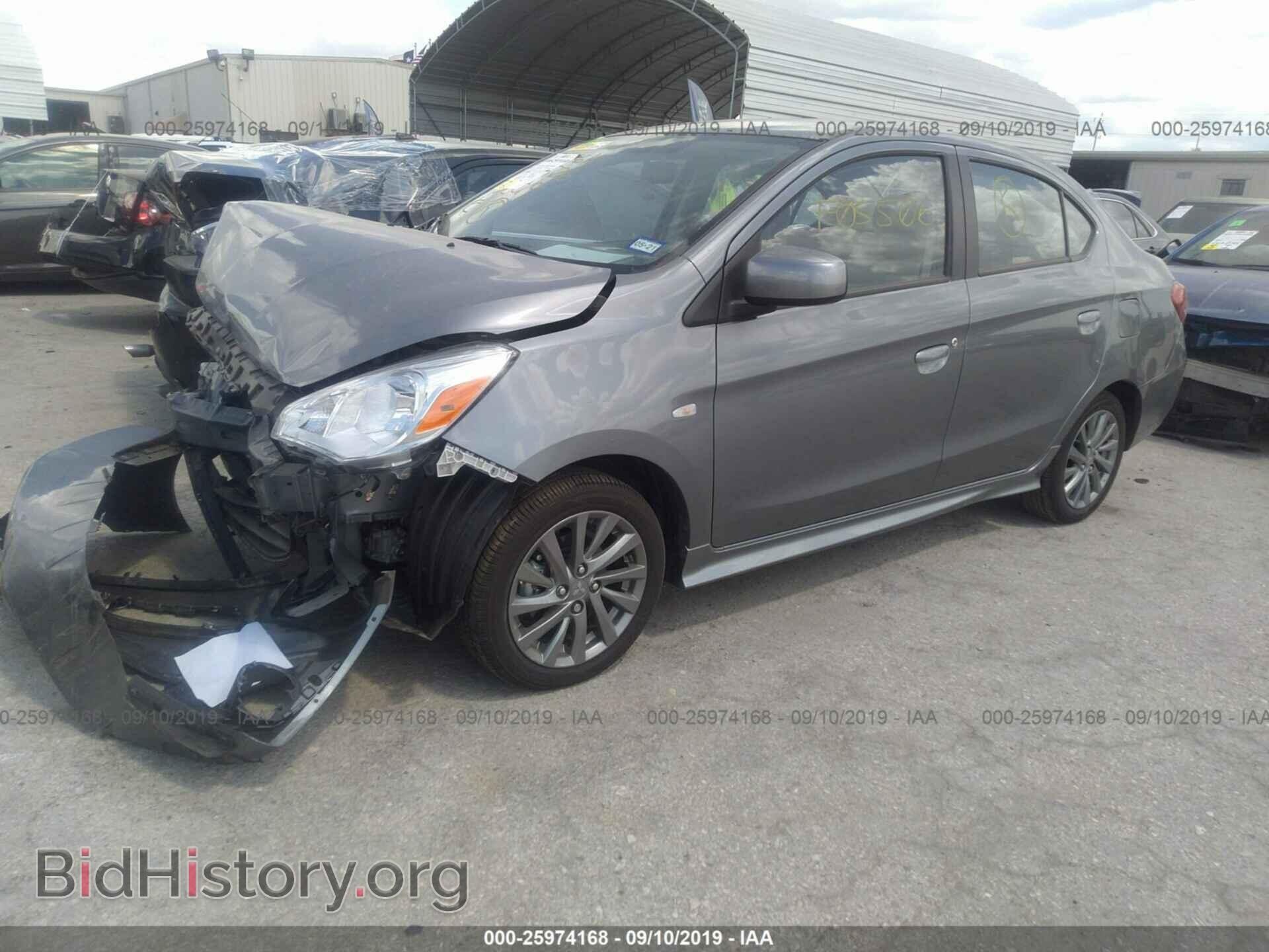 2019 MITSUBISHI MIRAGE - VIN: ML32F3FJ9KHF05506 - Фото 2