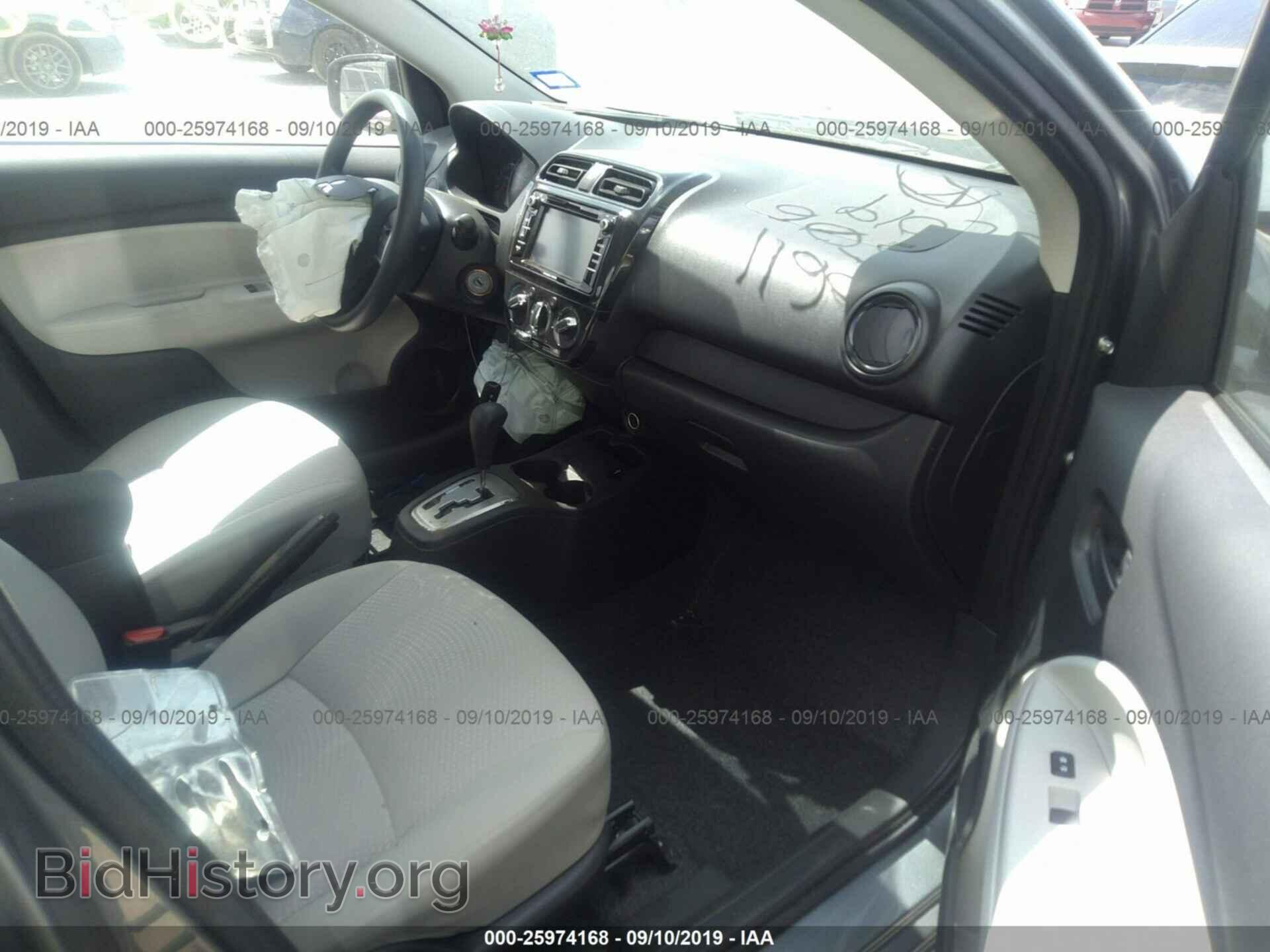 2019 MITSUBISHI MIRAGE - VIN: ML32F3FJ9KHF05506 - Фото 5