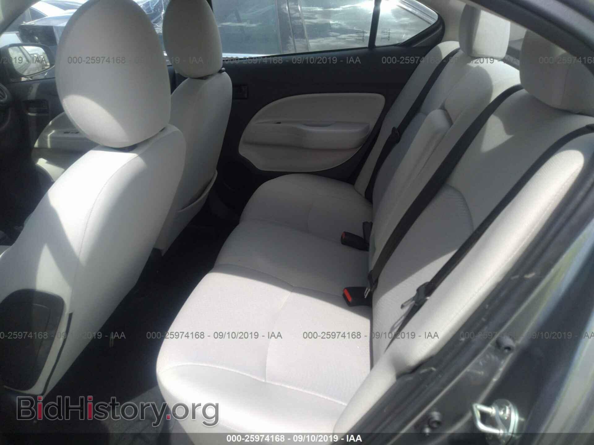 2019 MITSUBISHI MIRAGE - VIN: ML32F3FJ9KHF05506 - Фото 8