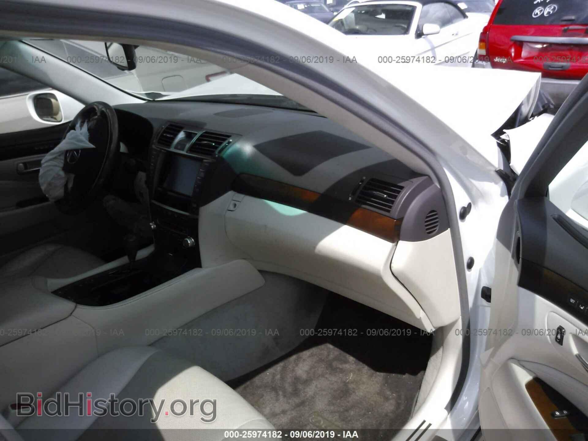 2010 LEXUS LS - VIN: JTHBL5EF6A5096231 - Фото 5