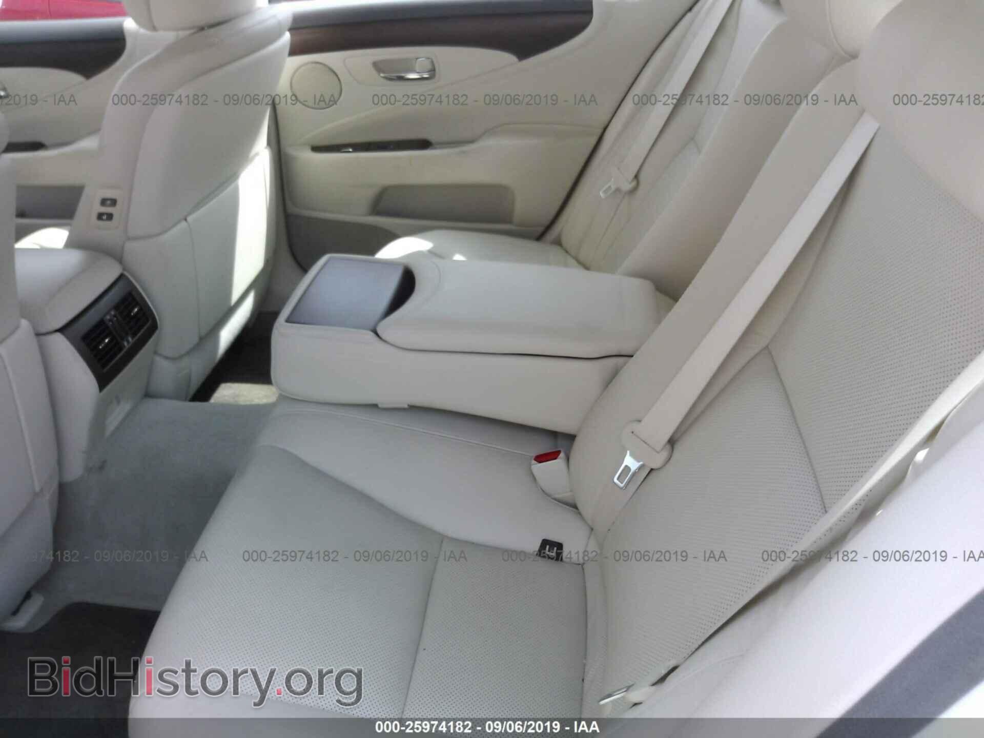 2010 LEXUS LS - VIN: JTHBL5EF6A5096231 - Фото 8