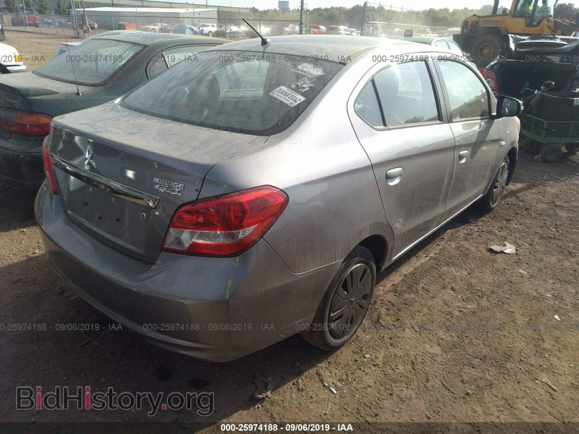 2017 MITSUBISHI MIRAGE - VIN: ML32F3FJ5HHF20075 - Фото 4
