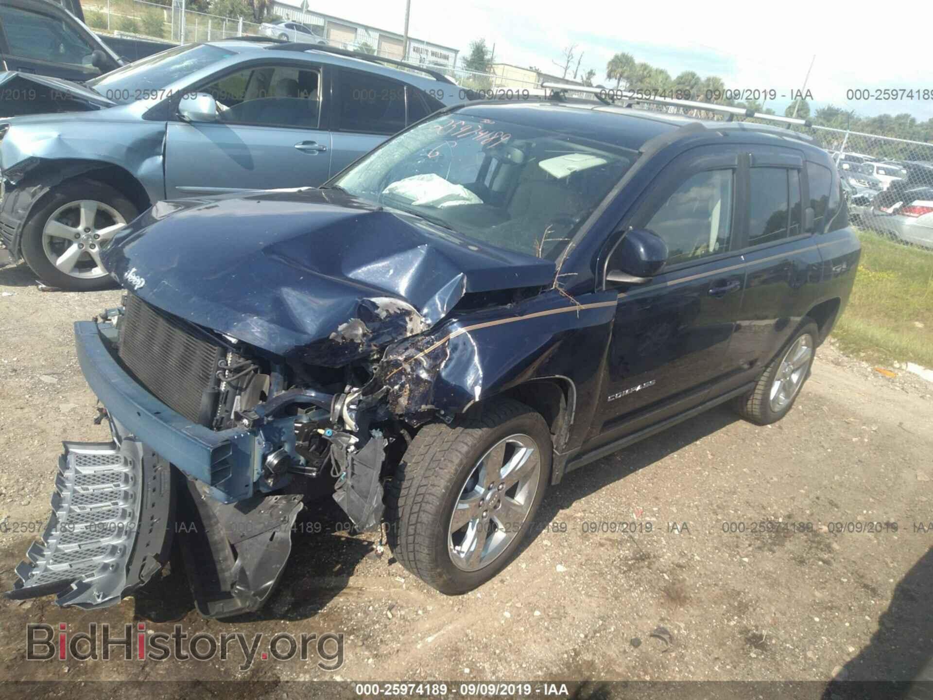 2017 JEEP COMPASS - VIN: 1C4NJCEB1HD102765 - Фото 2