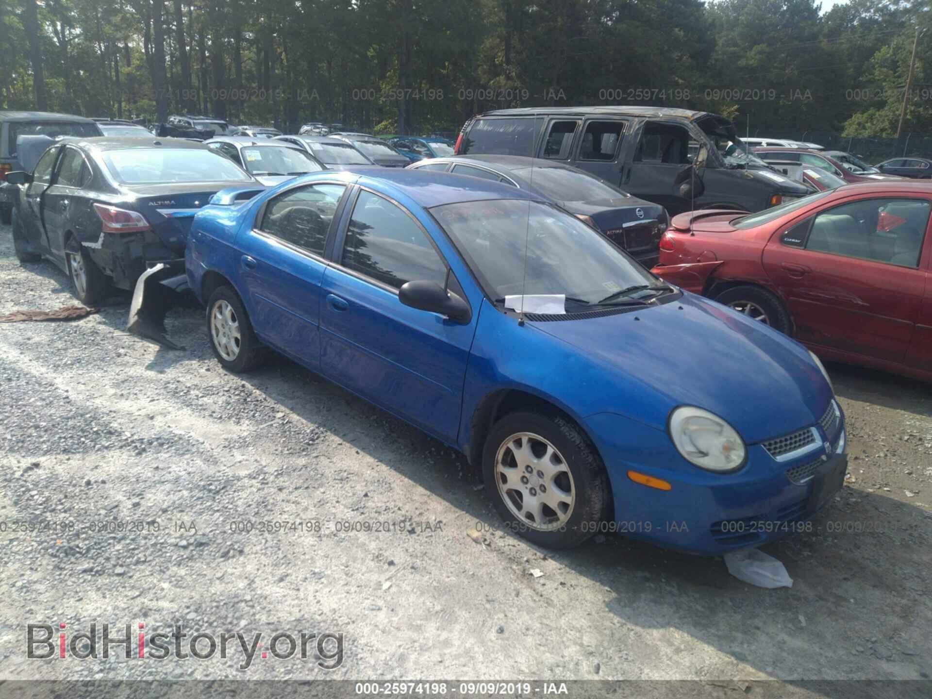 Photo 1B3ES56C35D193034 - DODGE NEON 2005