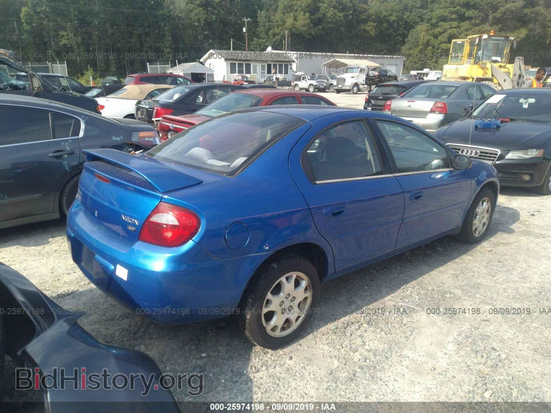 2005 DODGE NEON - VIN: 1B3ES56C35D193034 - Фото 4