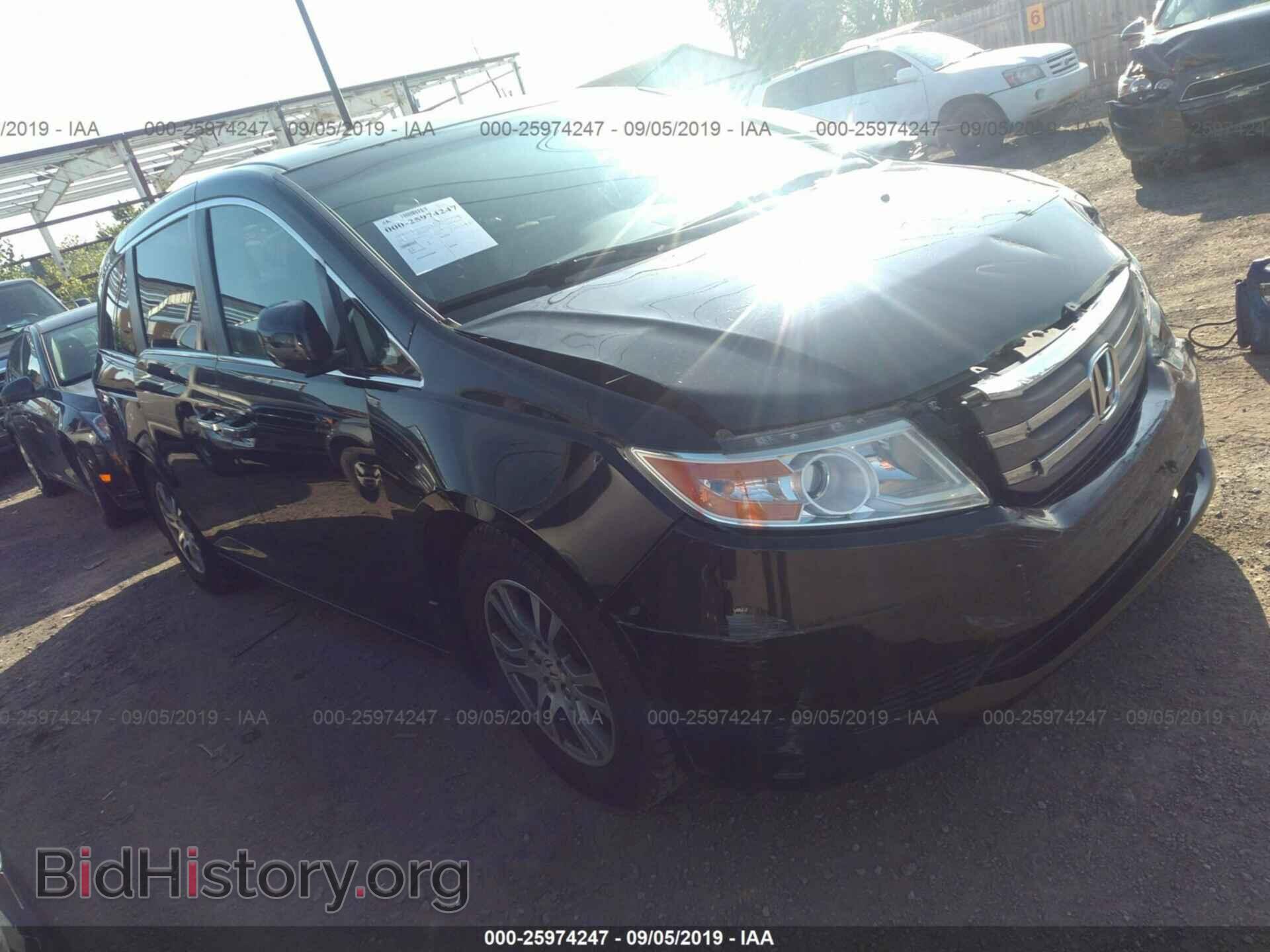 Фотография 5FNRL5H68CB099421 - HONDA ODYSSEY 2012