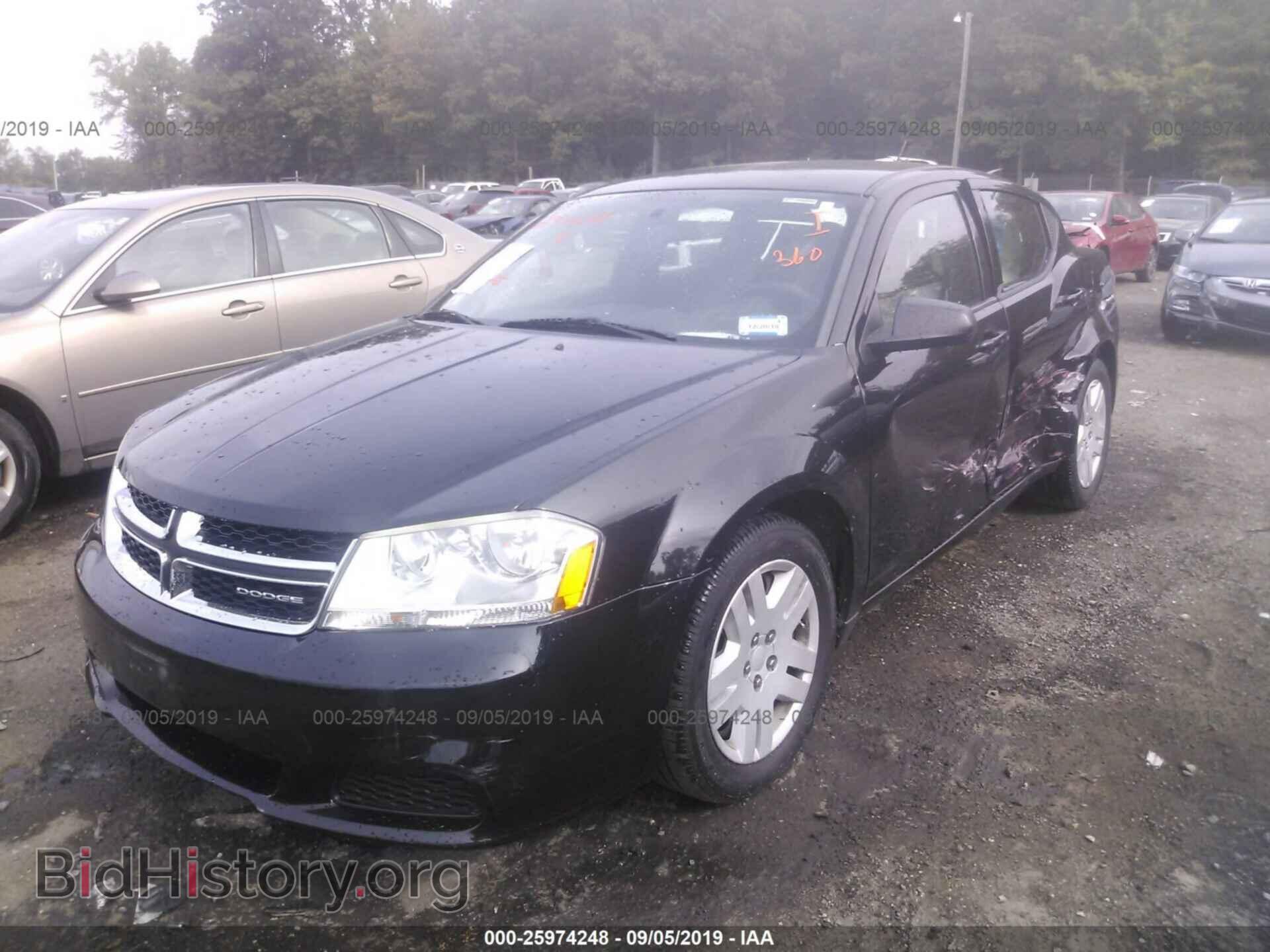 2012 DODGE AVENGER - VIN: 1C3CDZAB1CN177352 - Фото 2