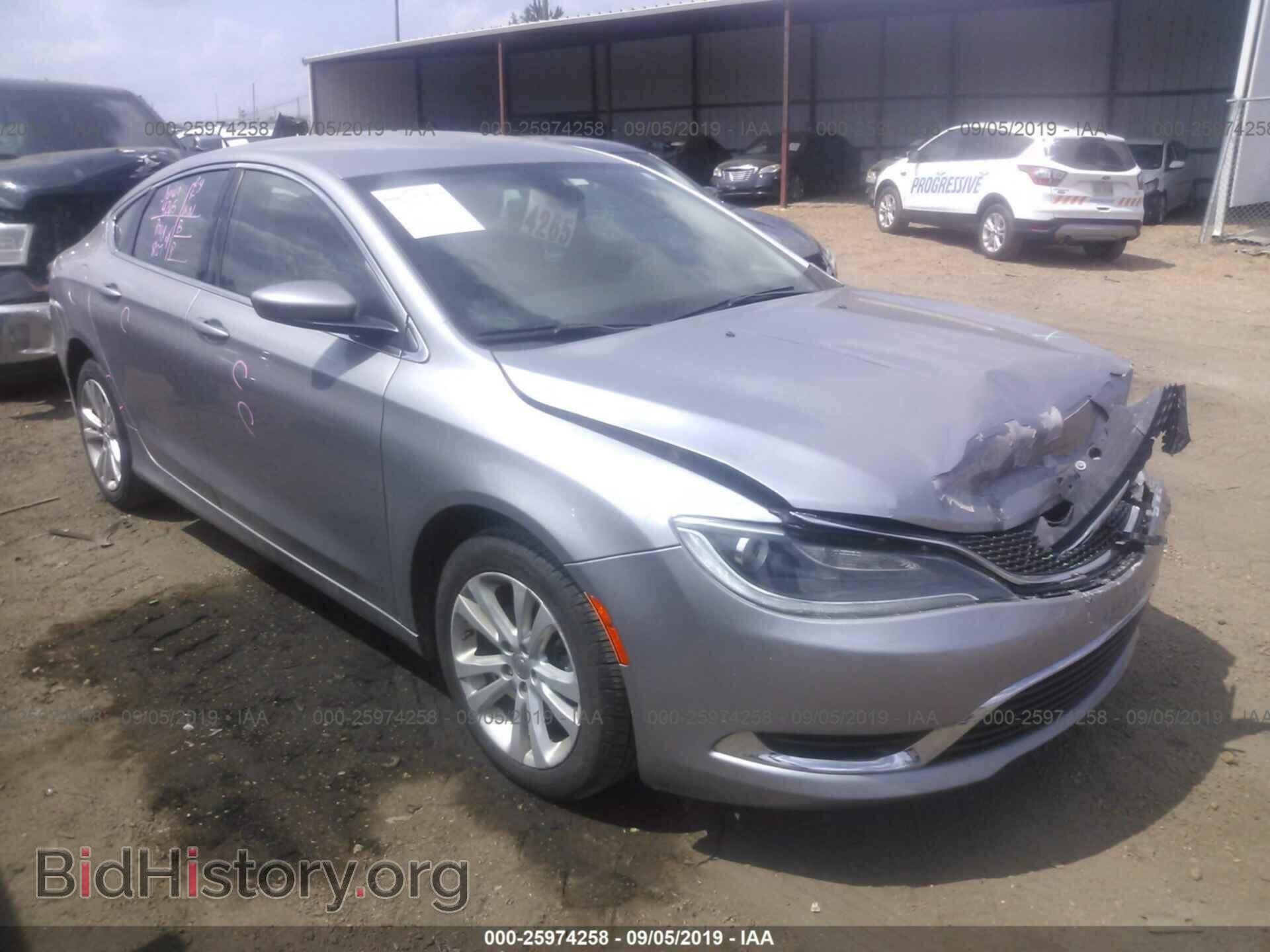 Photo 1C3CCCAB2GN164177 - CHRYSLER 200 2016