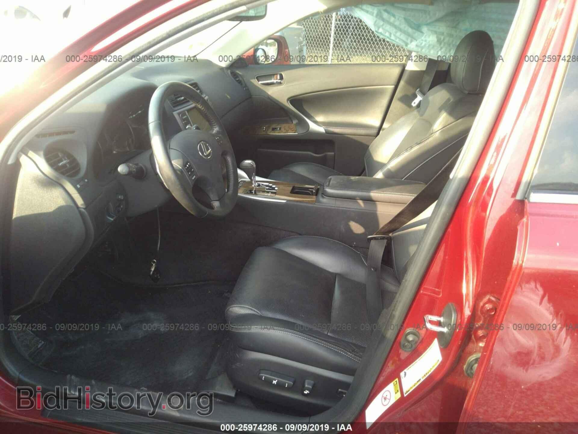 2010 LEXUS IS - VIN: JTHBF5C23A5117849 - Фото 5