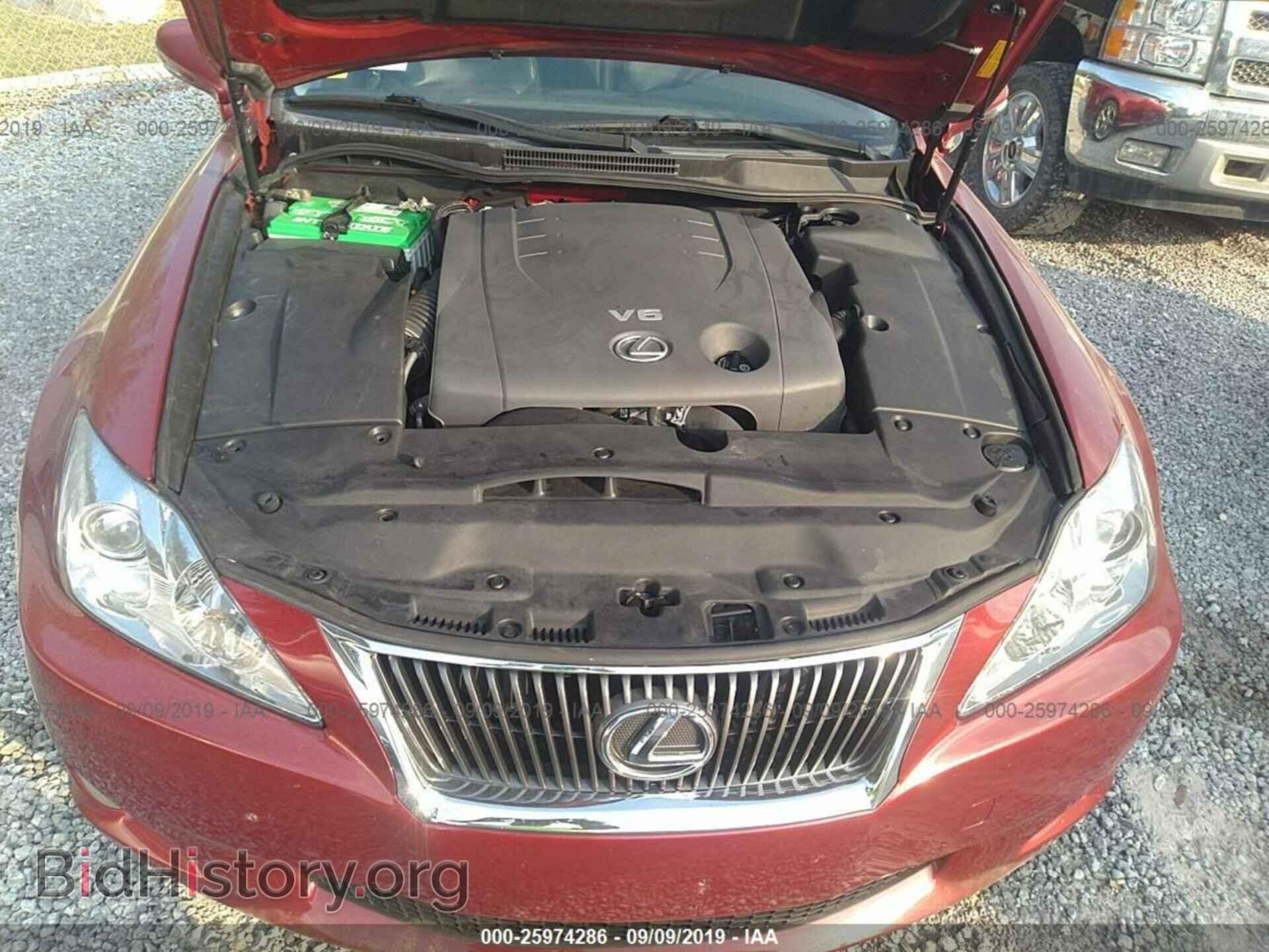 2010 LEXUS IS - VIN: JTHBF5C23A5117849 - Фото 10