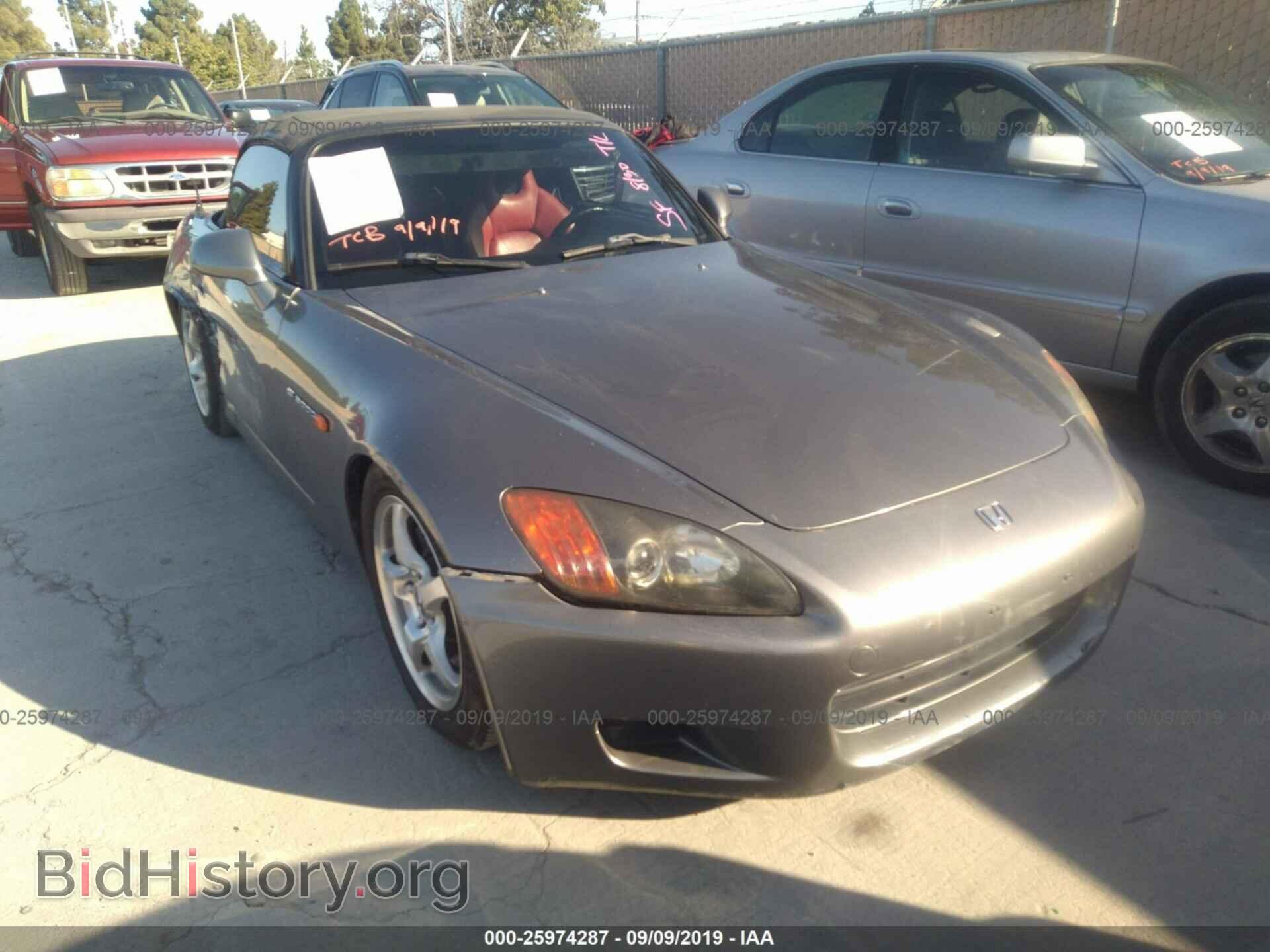 Фотография JHMAP11411T000644 - HONDA S2000 2001