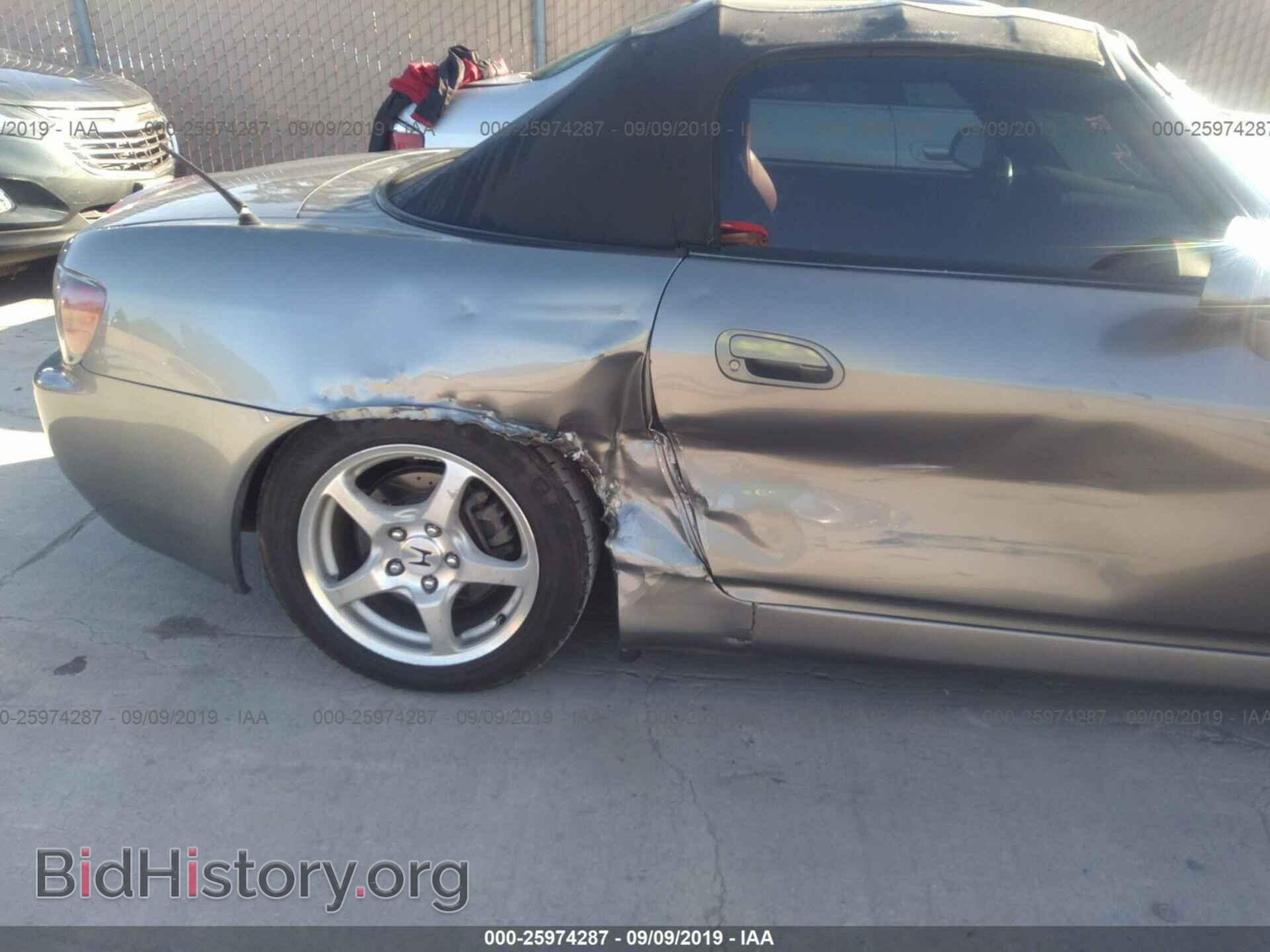 2001 HONDA S2000 - VIN: JHMAP11411T000644 - Фото 6