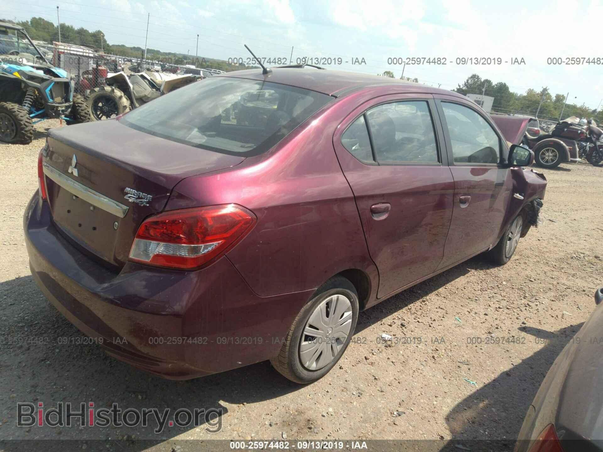 2018 MITSUBISHI MIRAGE - VIN: ML32F3FJ3JHF02177 - Фото 4