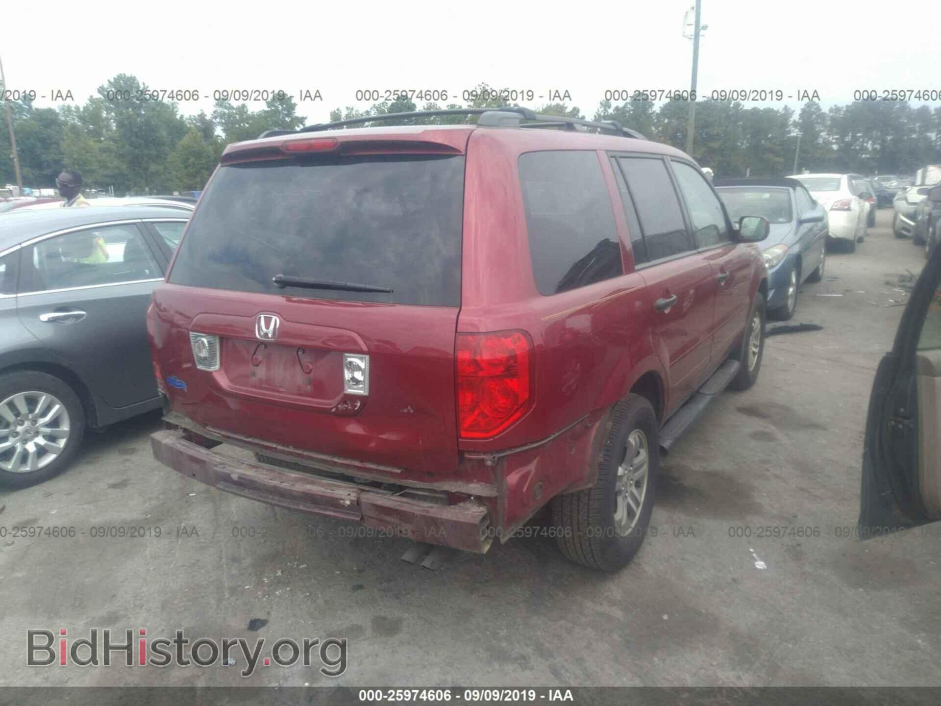 2005 HONDA PILOT - VIN: 5FNYF18595B038049 - Фото 4
