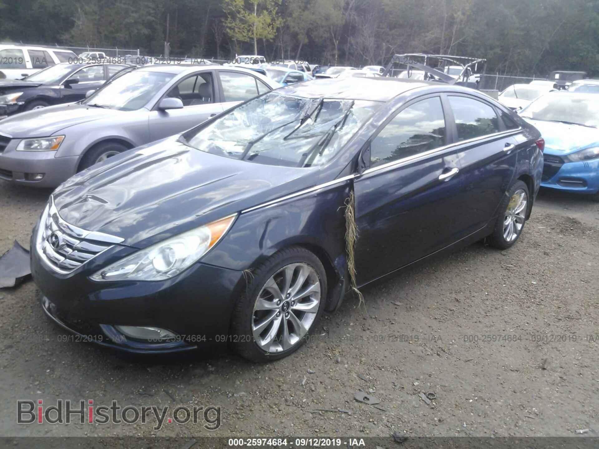 2012 HYUNDAI SONATA - VIN: 5NPEC4AB7CH416896 - Photo 2
