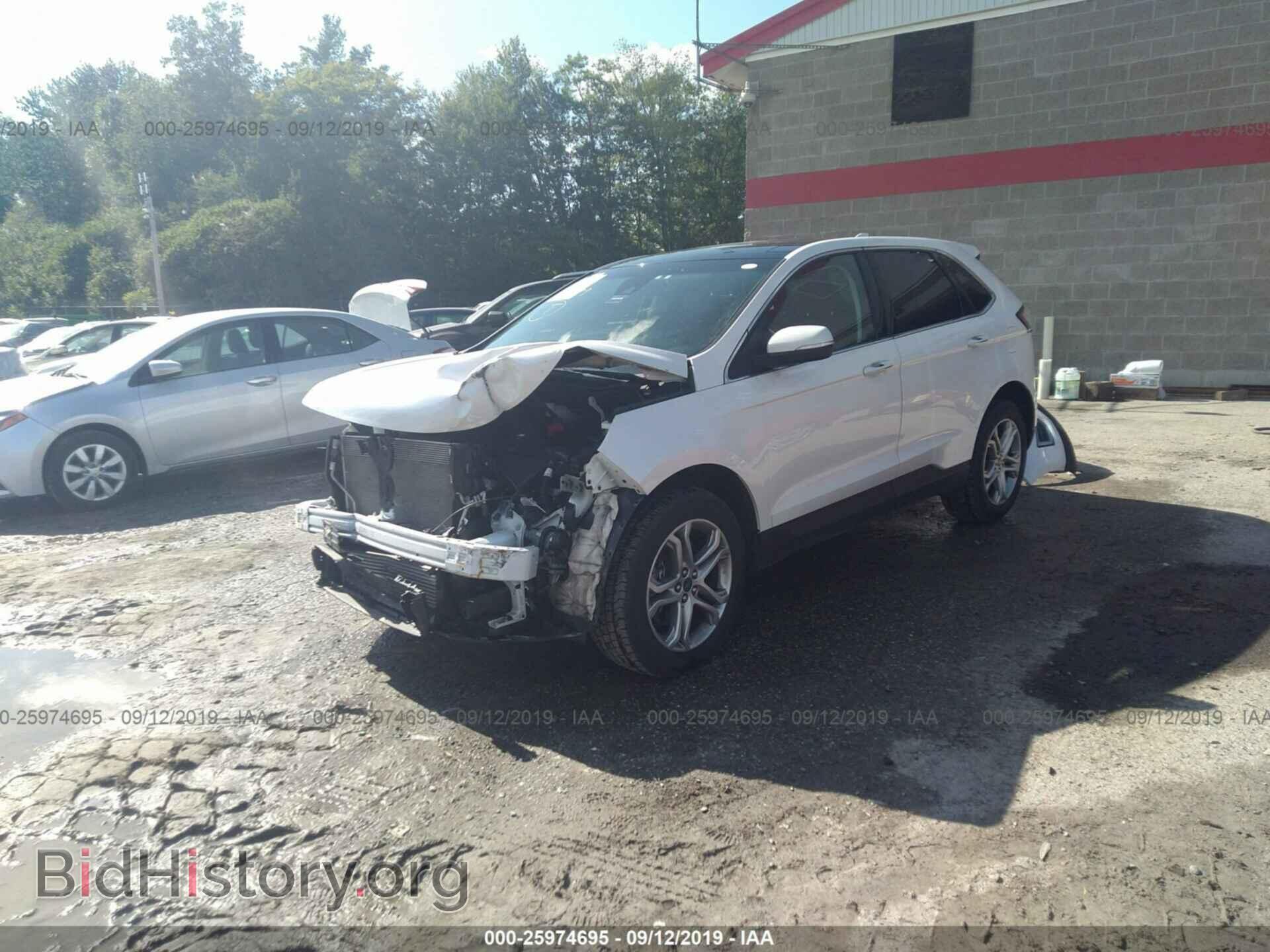 2016 FORD EDGE - VIN: 2FMPK4K91GBC08517 - Фото 2