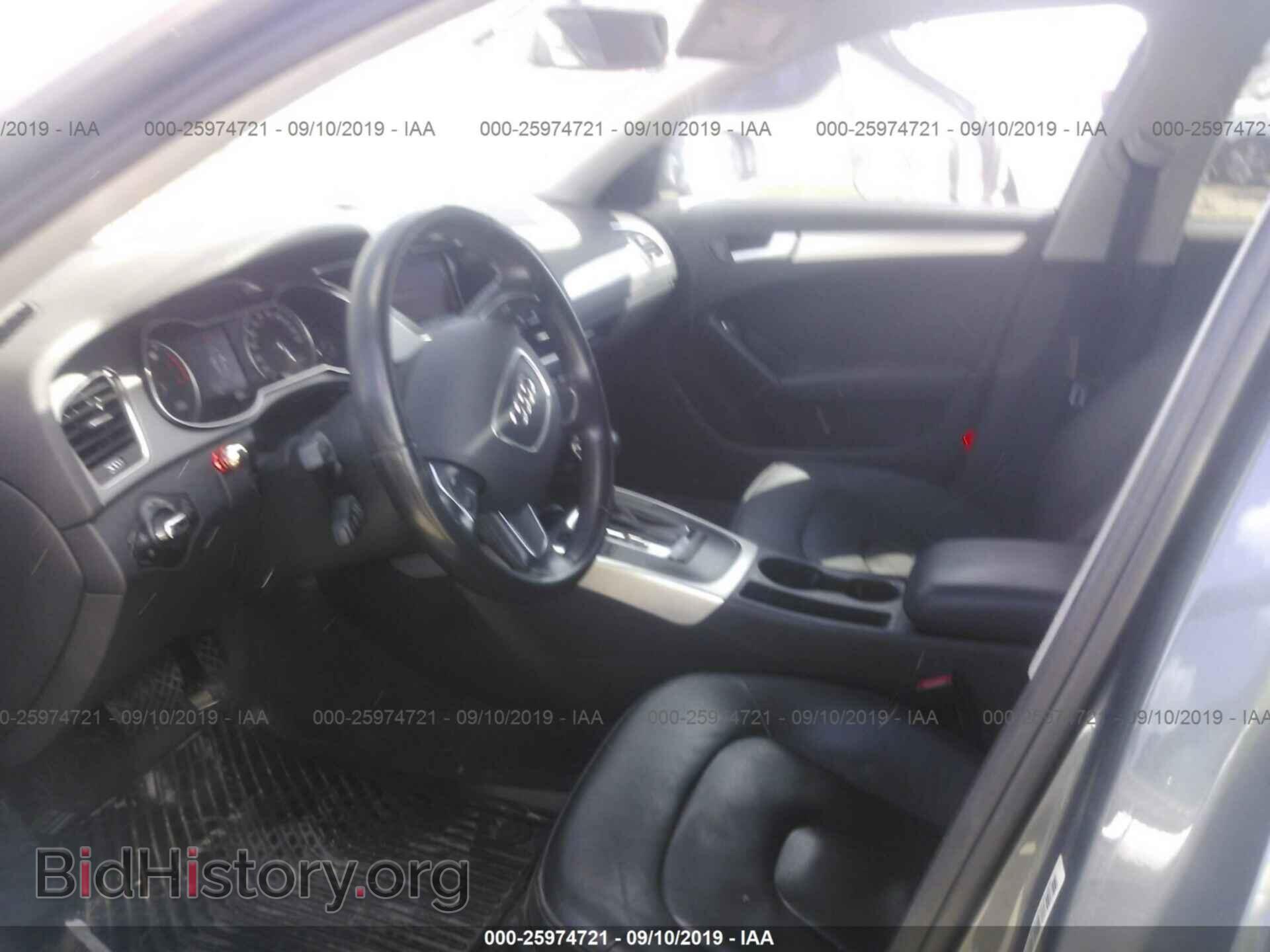2013 AUDI A4 - VIN: WAUAFAFL5DN021586 - Photo 5