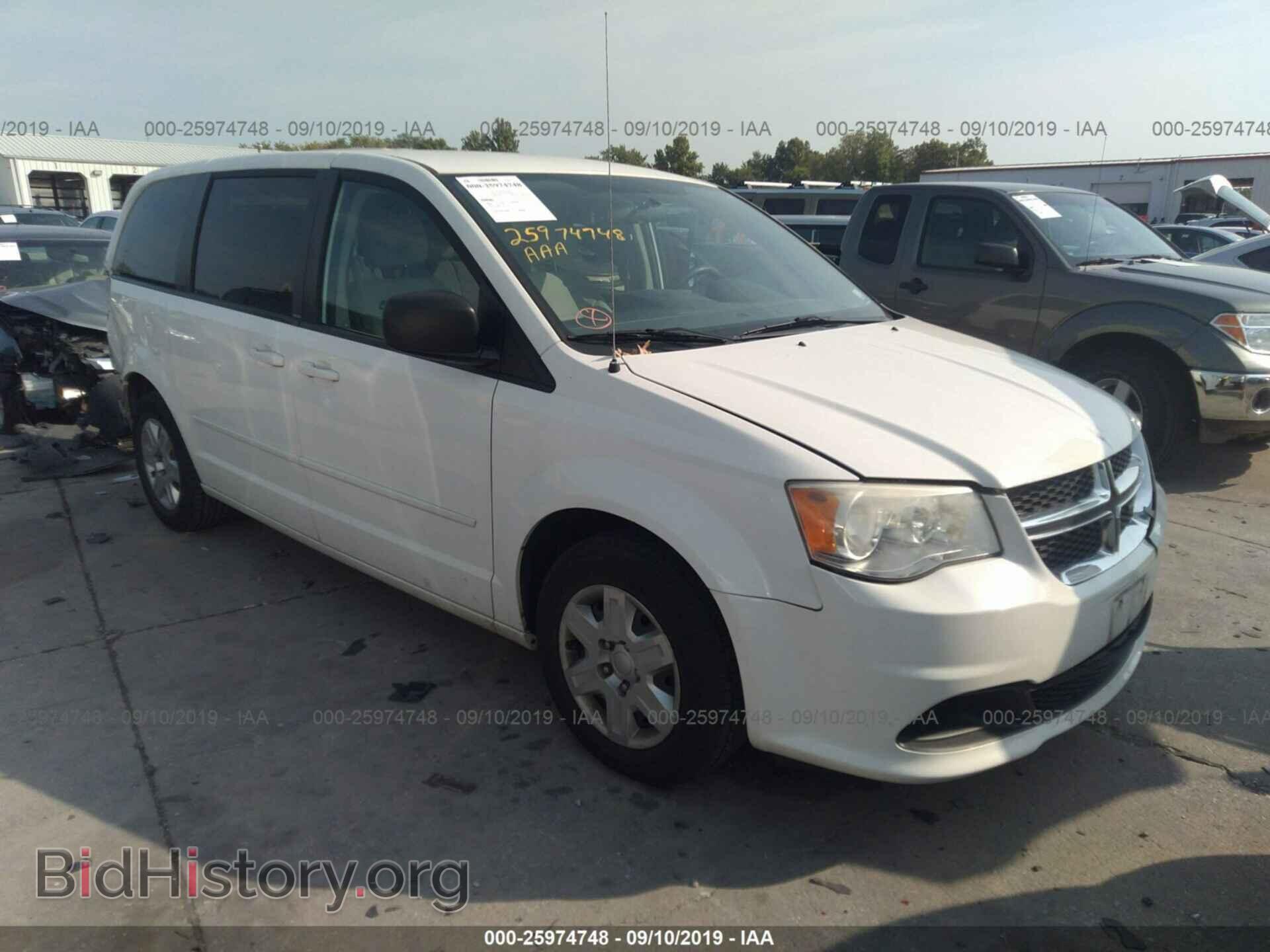 Photo 2D4RN4DG1BR794770 - DODGE GRAND CARAVAN 2011