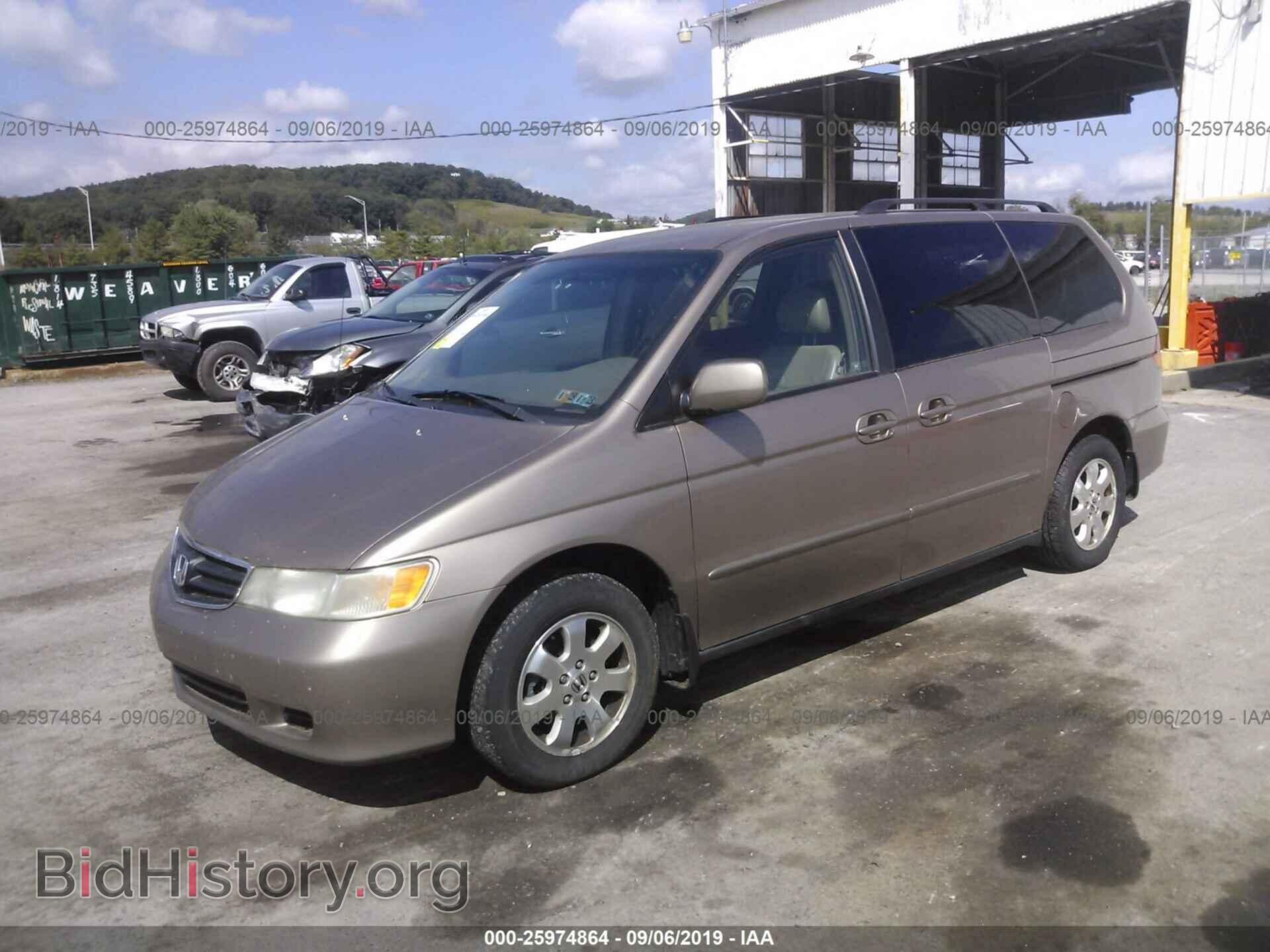 2003 HONDA ODYSSEY - VIN: 5FNRL18023B057105 - Фото 2
