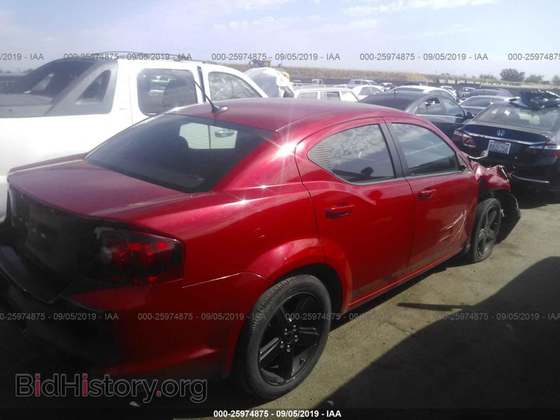 2013 DODGE AVENGER - VIN: 1C3CDZABXDN679715 - Фото 4
