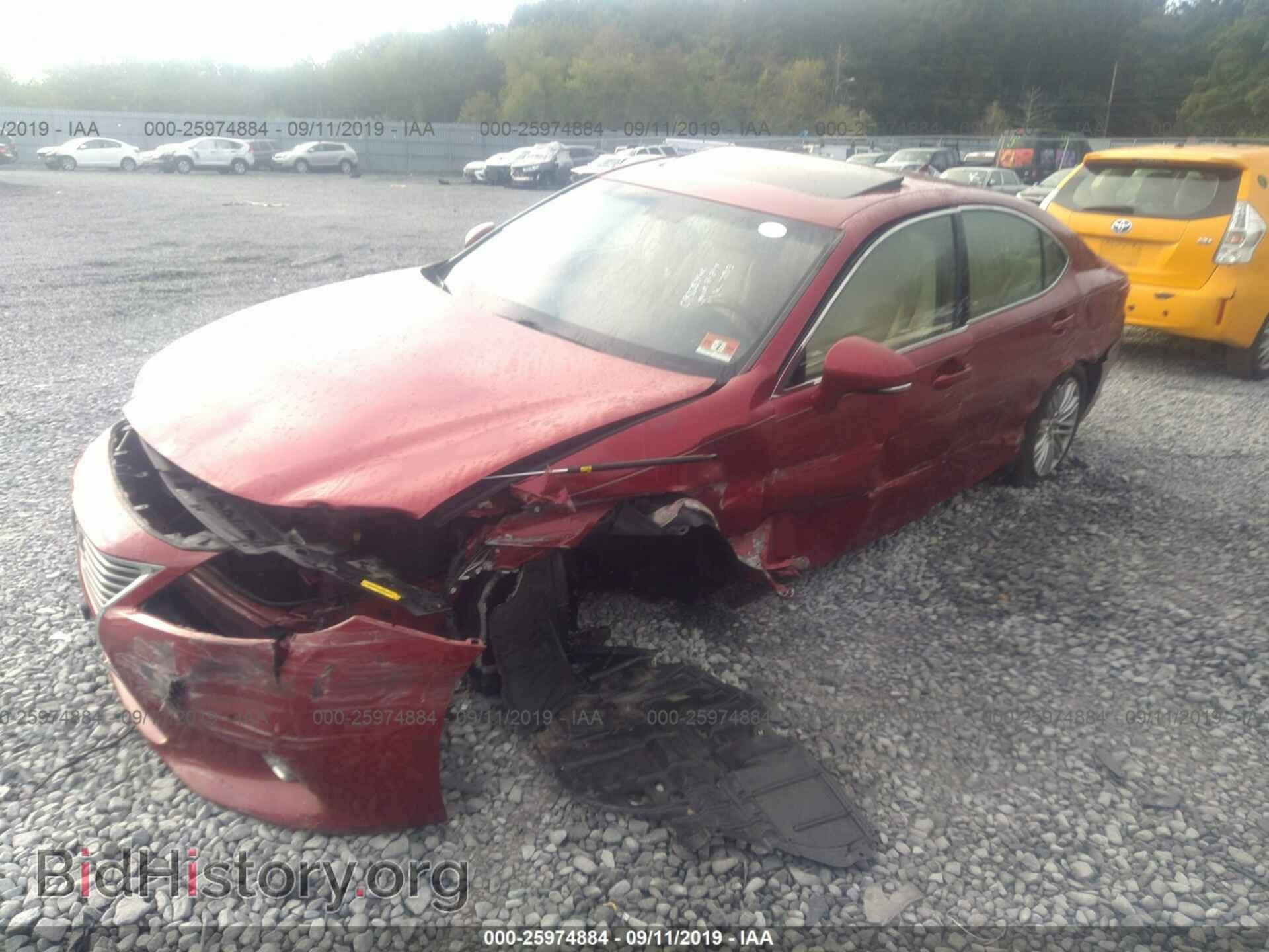 2013 LEXUS ES - VIN: JTHBK1GG9D2067913 - Фото 2