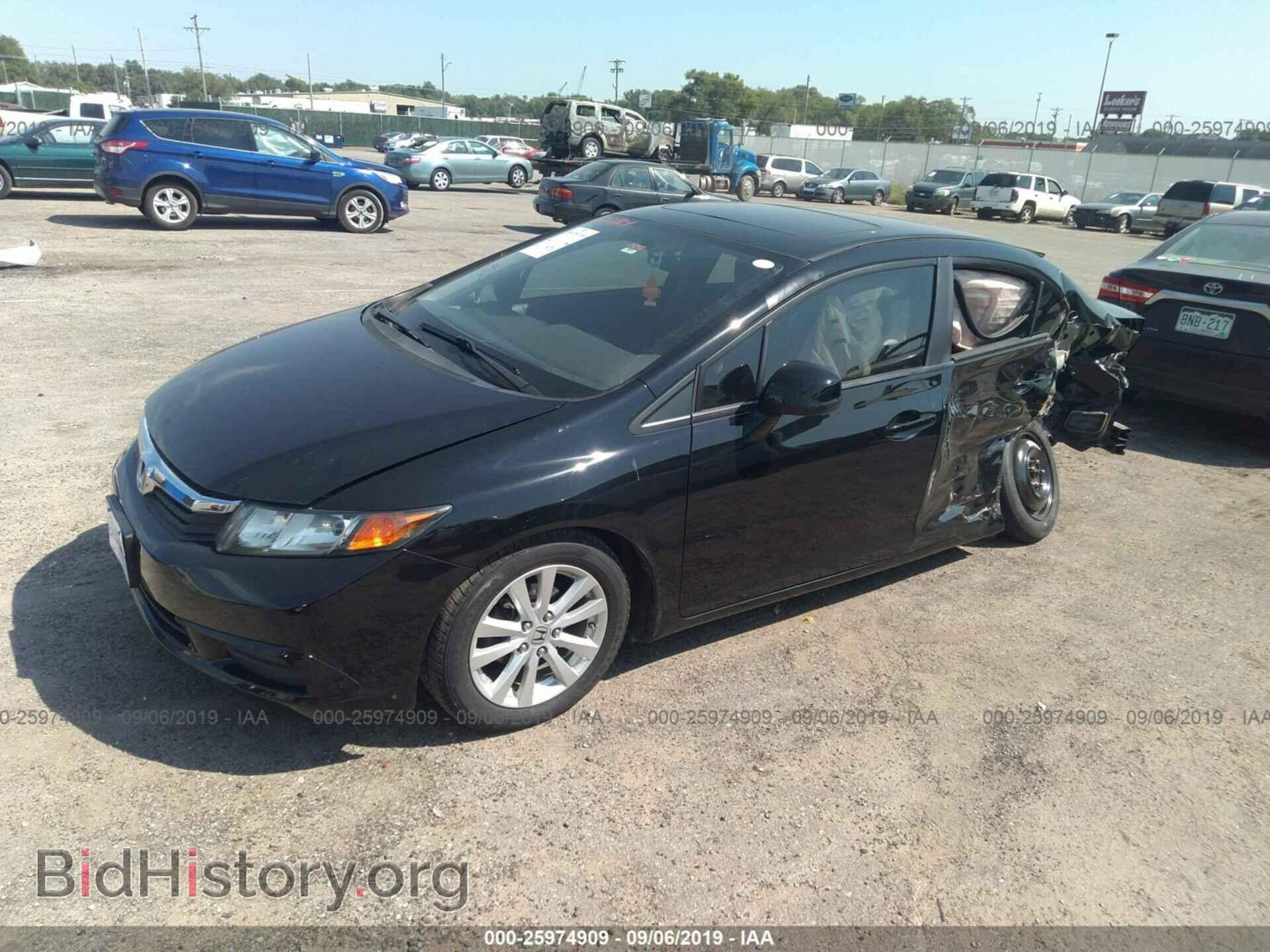 2012 HONDA CIVIC - VIN: 19XFB2F86CE388778 - Фото 2