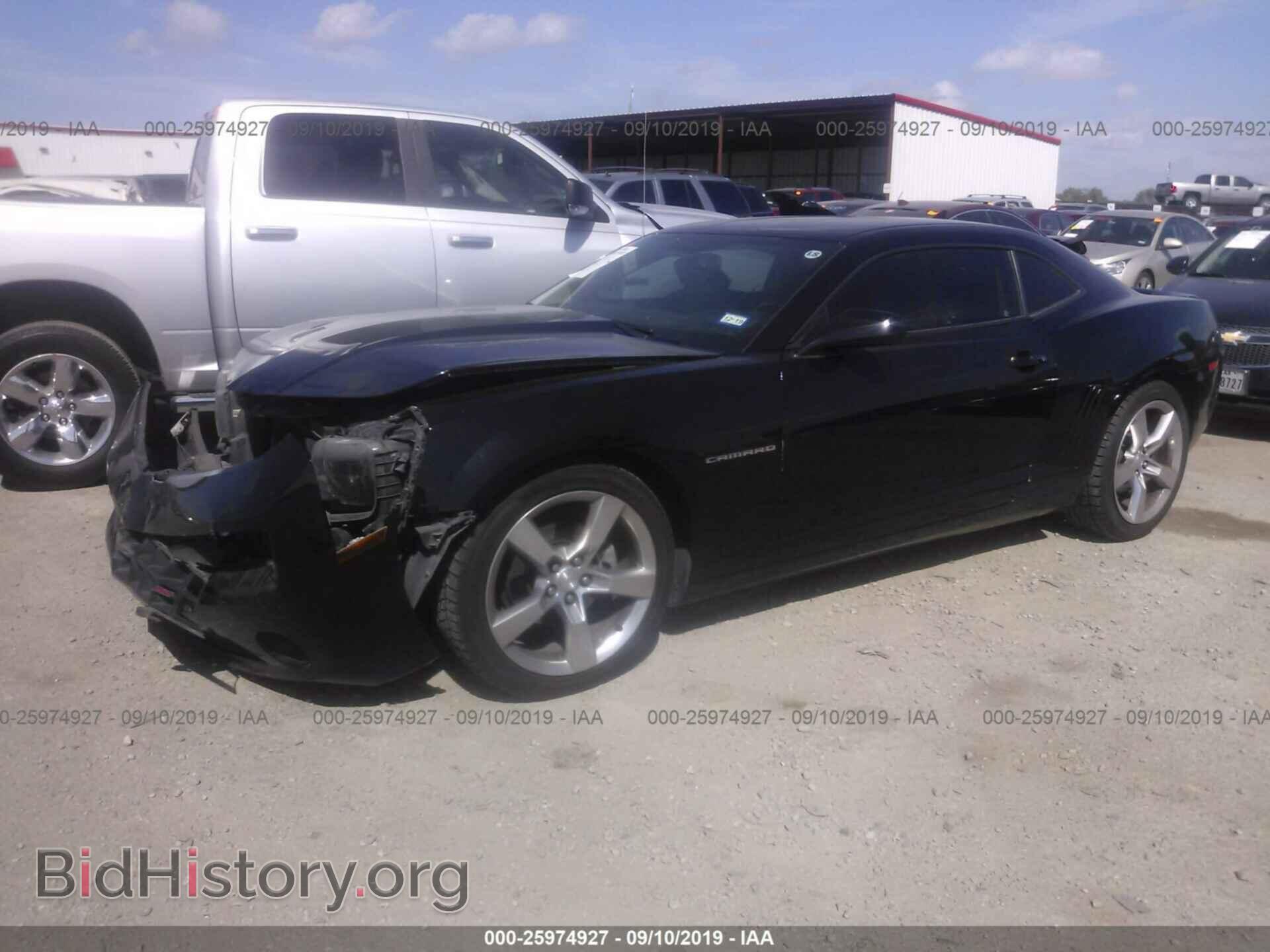 2013 CHEVROLET CAMARO - VIN: 2G1FC1E38D9170301 - Фото 2