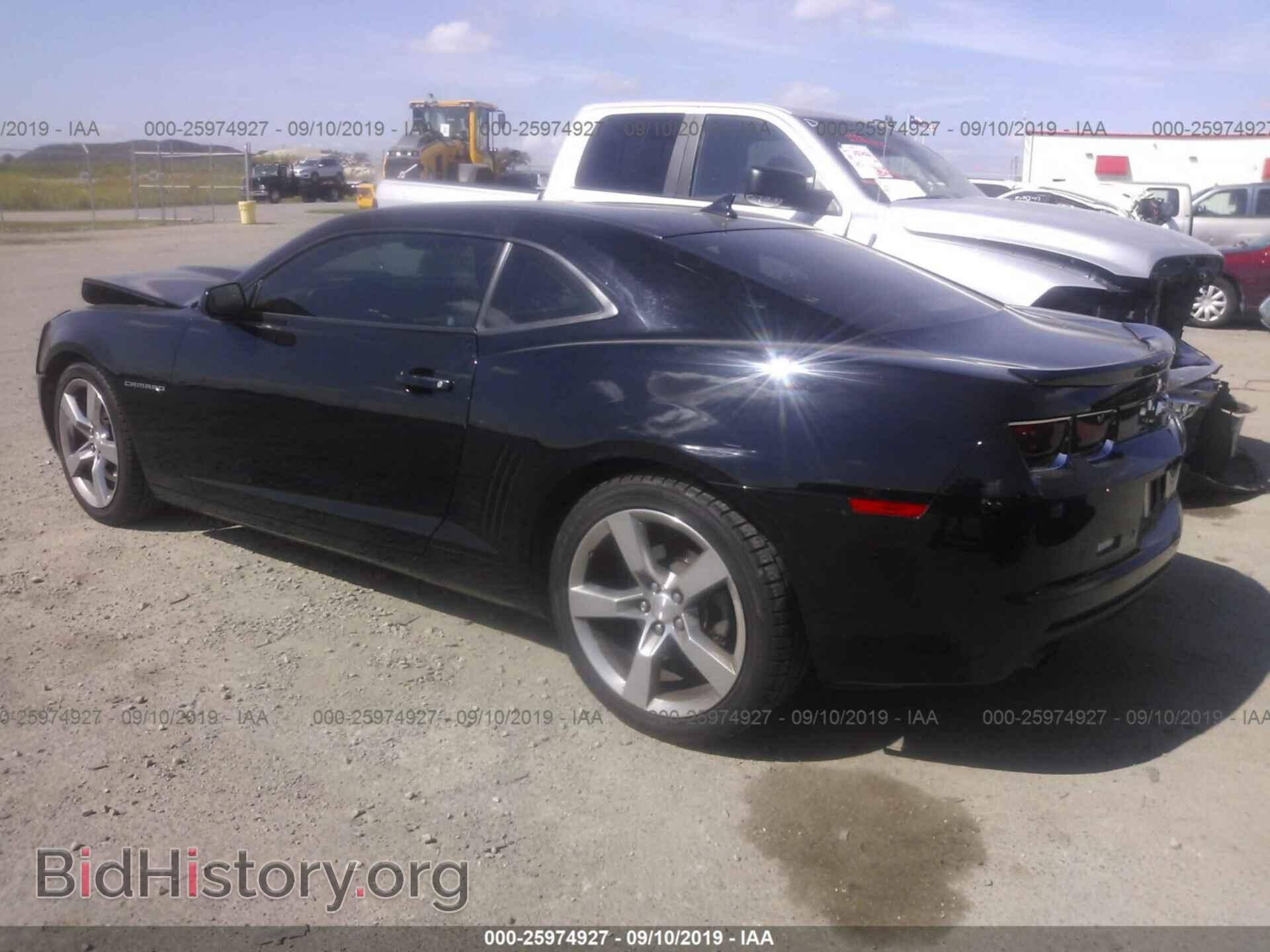 2013 CHEVROLET CAMARO - VIN: 2G1FC1E38D9170301 - Фото 3