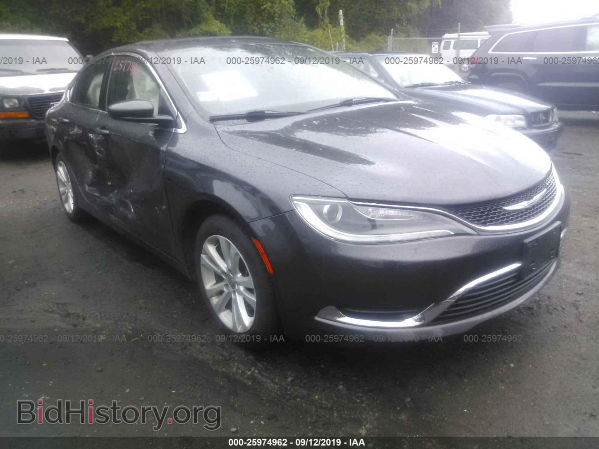Photo 1C3CCCAB6FN539132 - CHRYSLER 200 2015