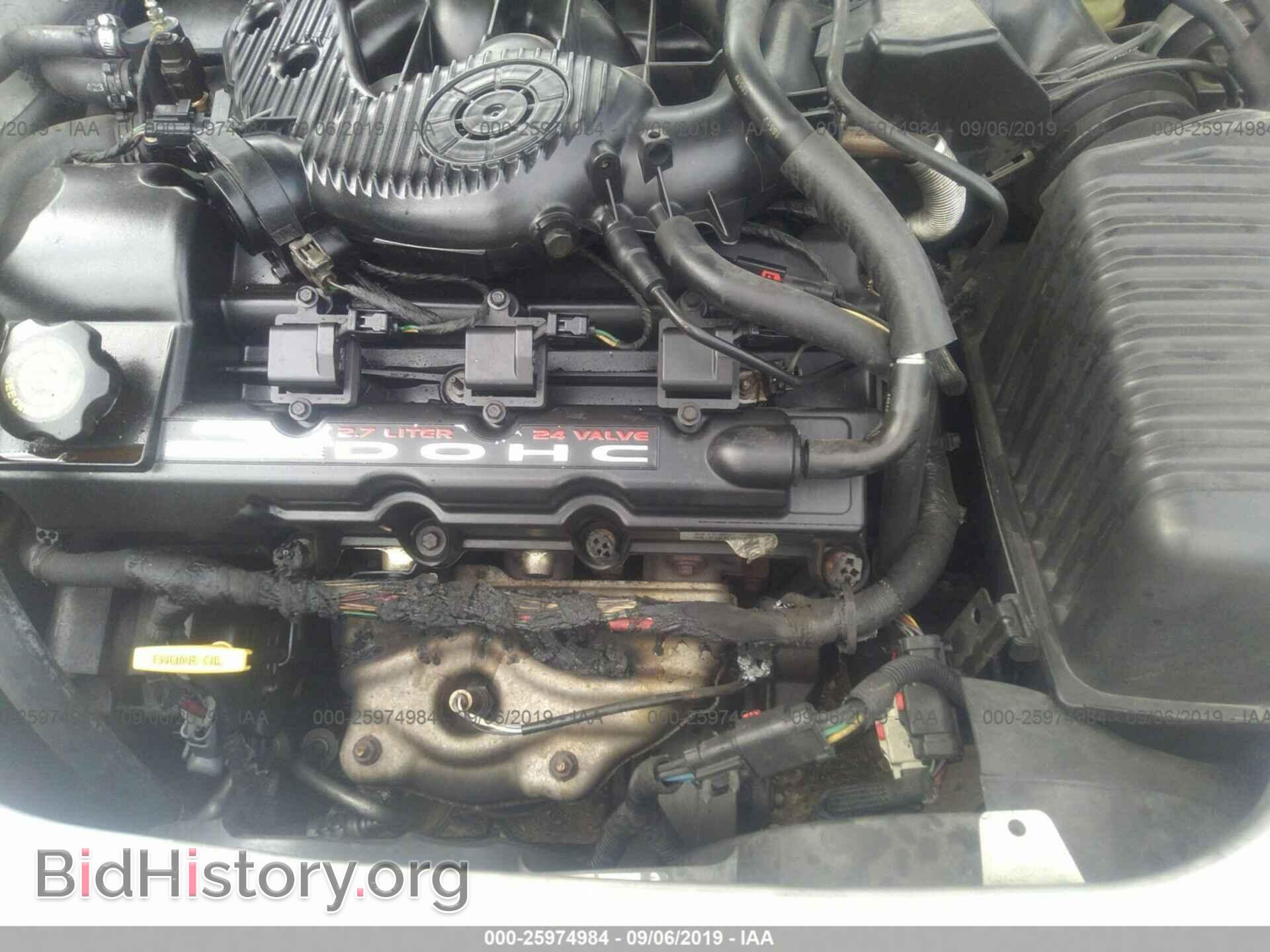2001 CHRYSLER SEBRING - VIN: 1C3EL55U61N663667 - Фото 6