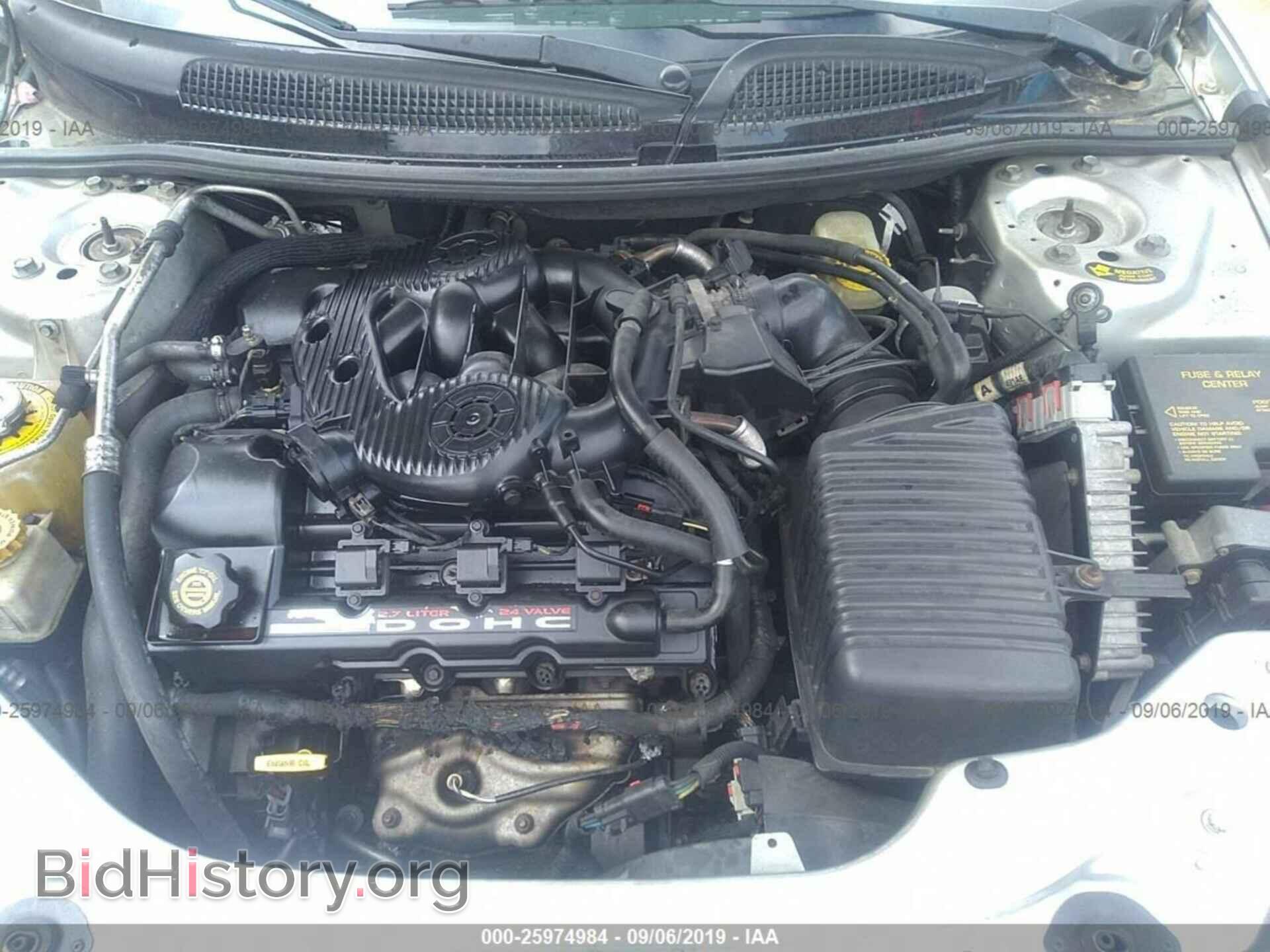 2001 CHRYSLER SEBRING - VIN: 1C3EL55U61N663667 - Фото 10