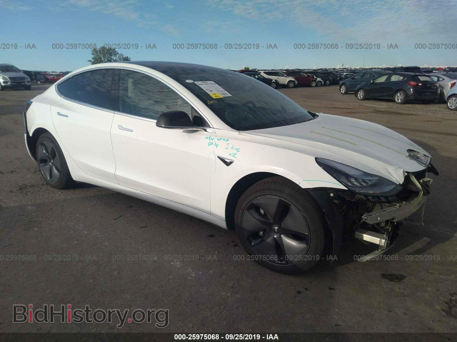 Photo 5YJ3E1EB9JF170567 - TESLA MODEL 3 2018
