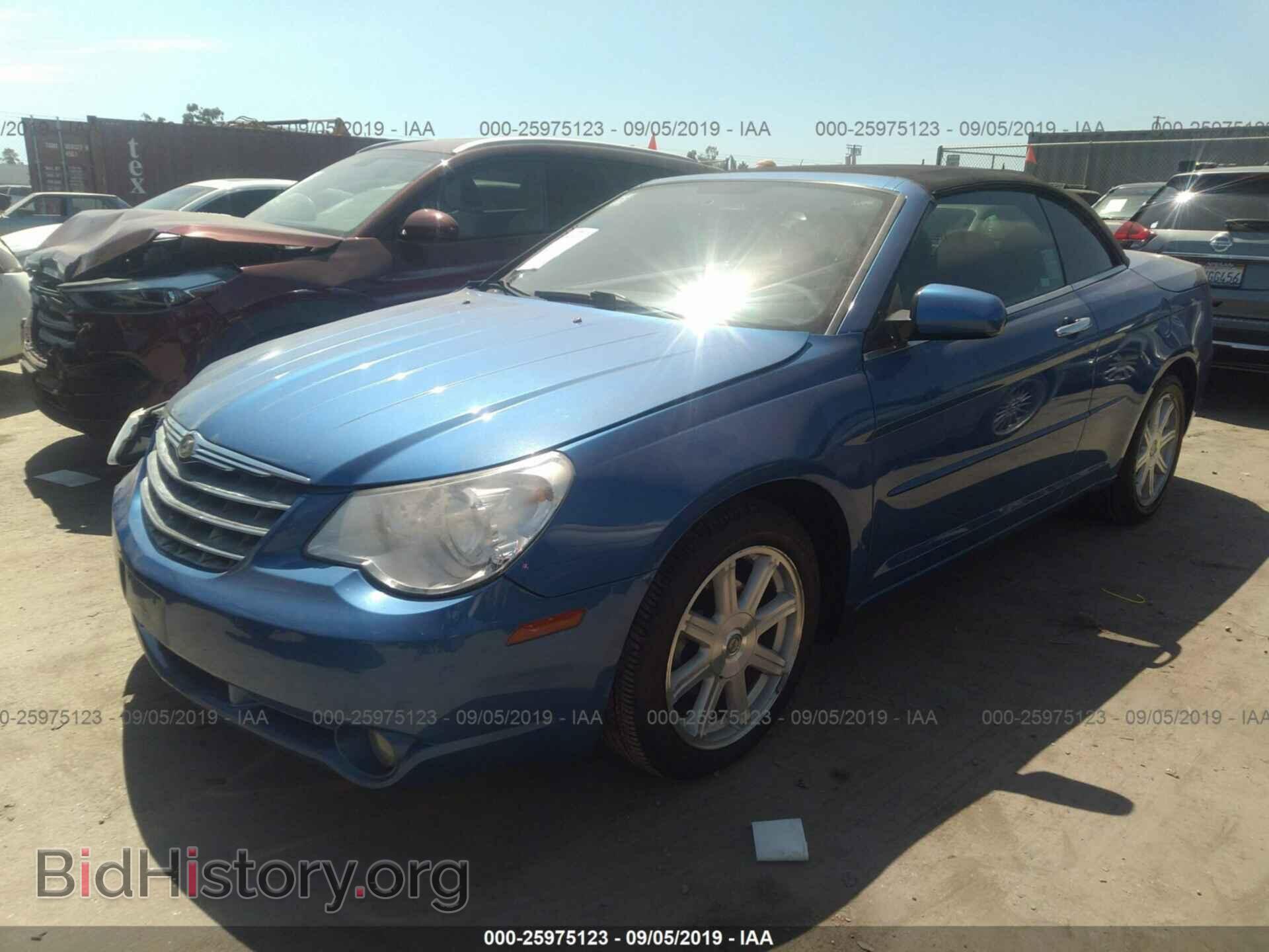 2008 CHRYSLER SEBRING - VIN: 1C3LC65MX8N260959 - Фото 2