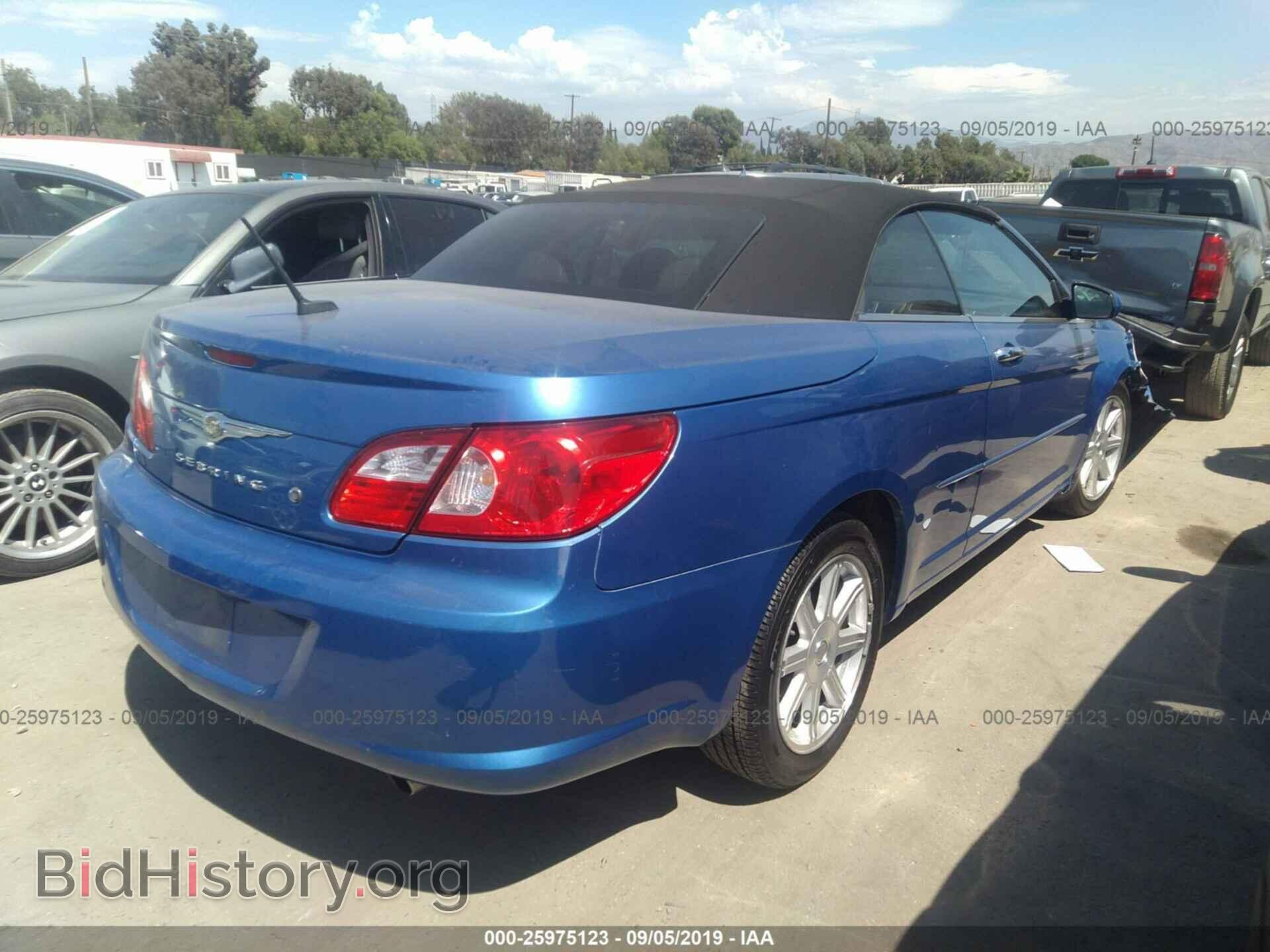 2008 CHRYSLER SEBRING - VIN: 1C3LC65MX8N260959 - Фото 4