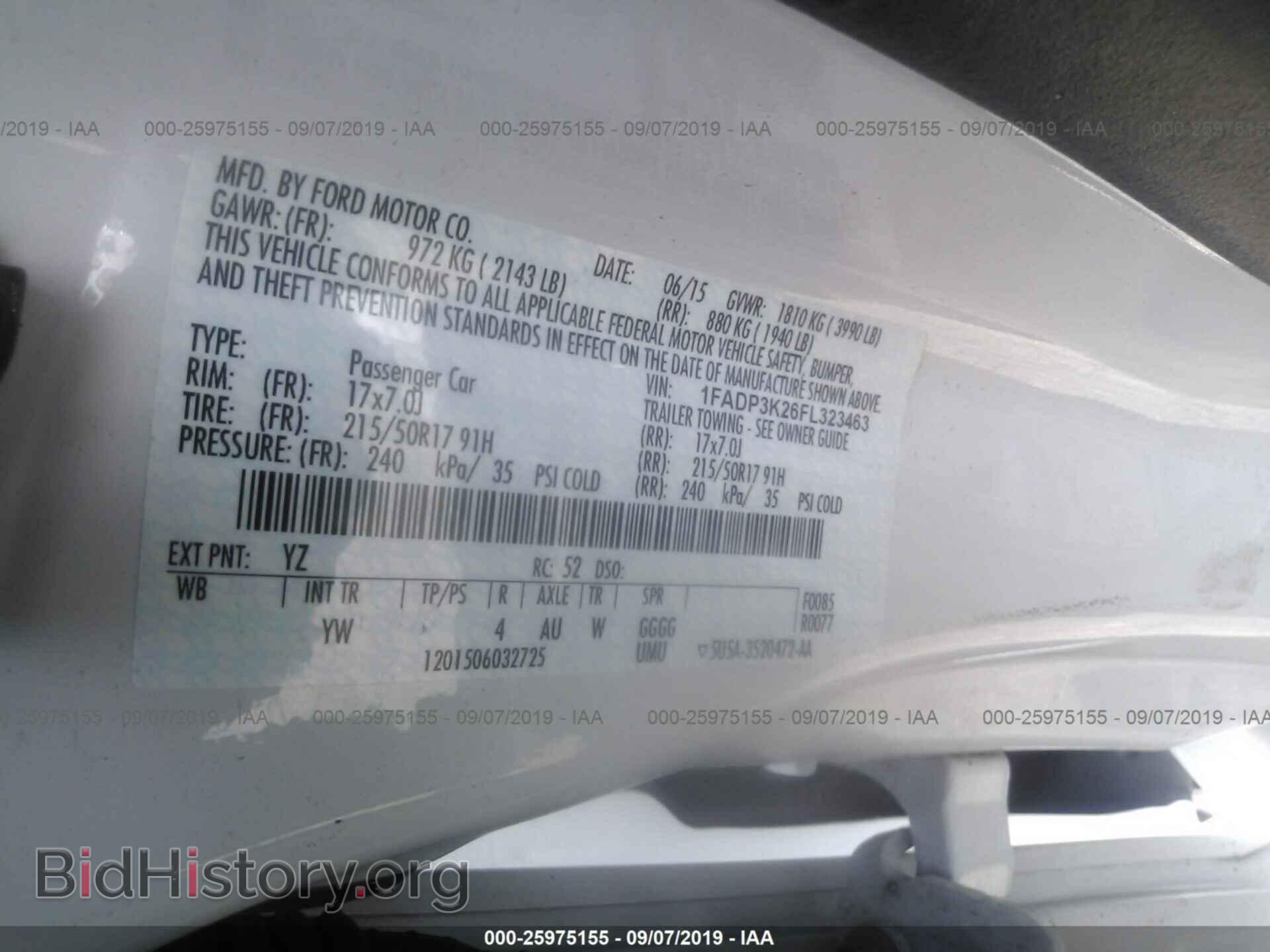 2015 FORD FOCUS - VIN: 1FADP3K26FL323463 - Photo 9
