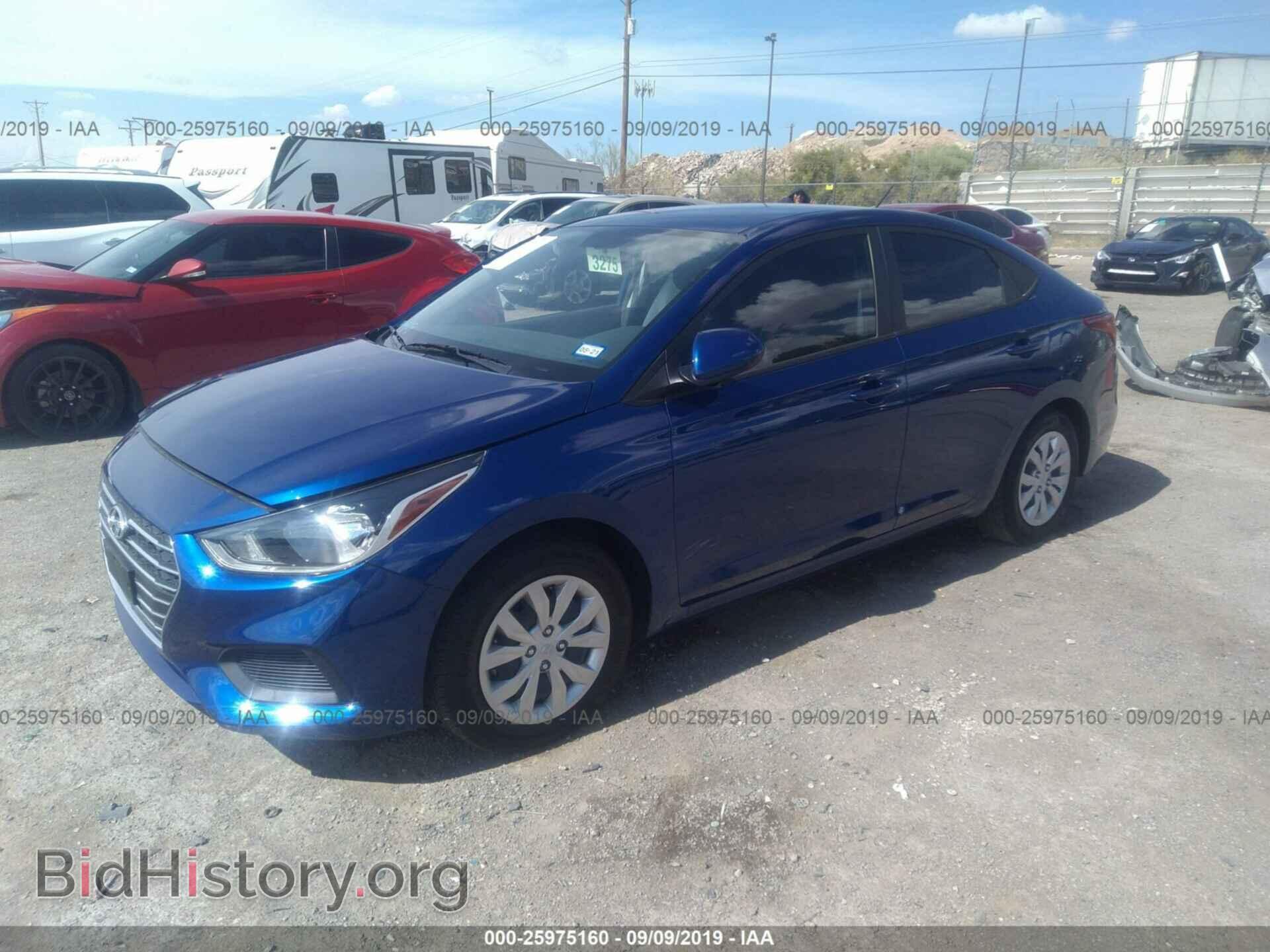 2019 HYUNDAI ACCENT - VIN: 3KPC24A31KE069670 - Фото 2