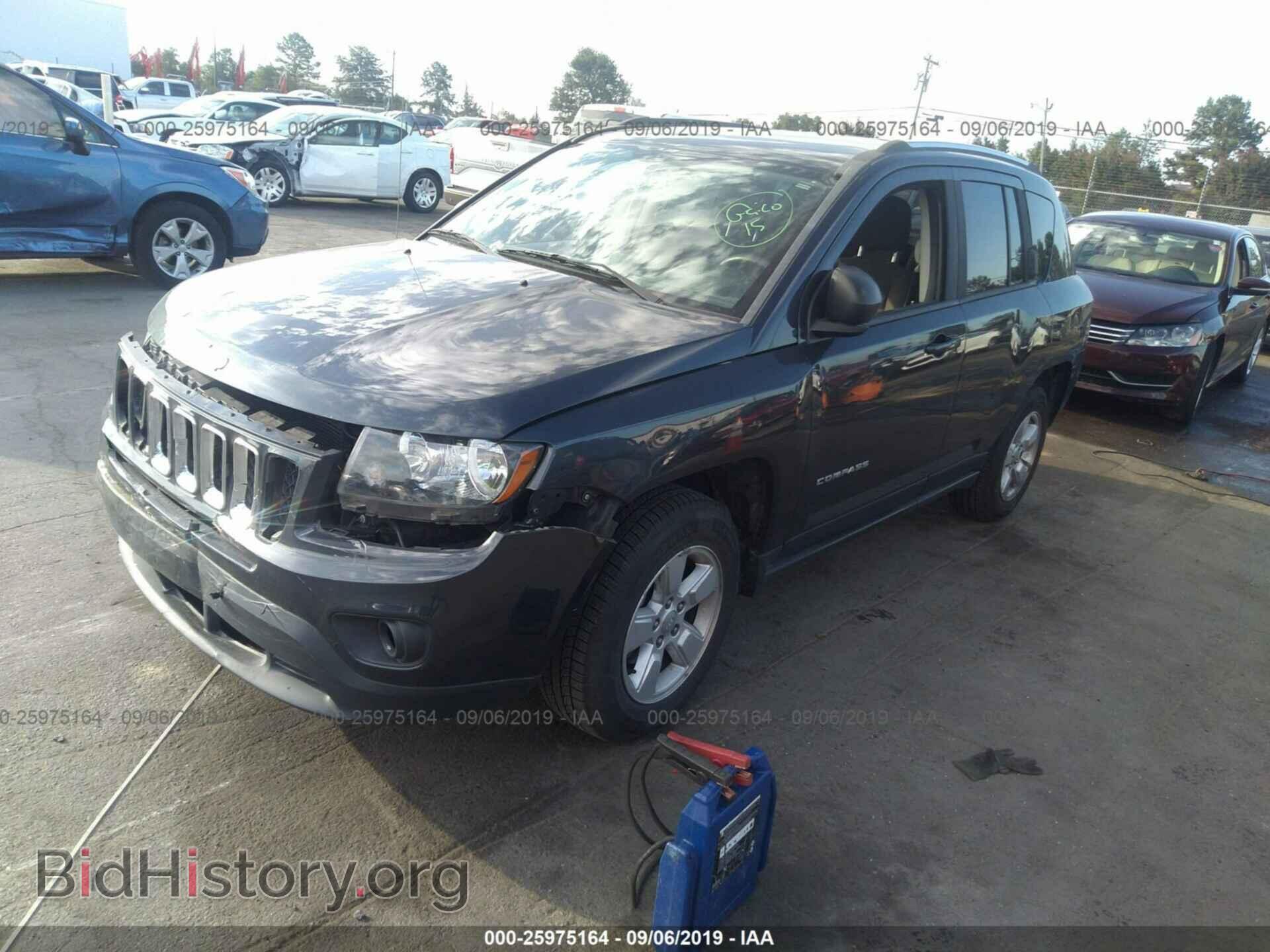 2014 JEEP COMPASS - VIN: 1C4NJCBA6ED695126 - Фото 2
