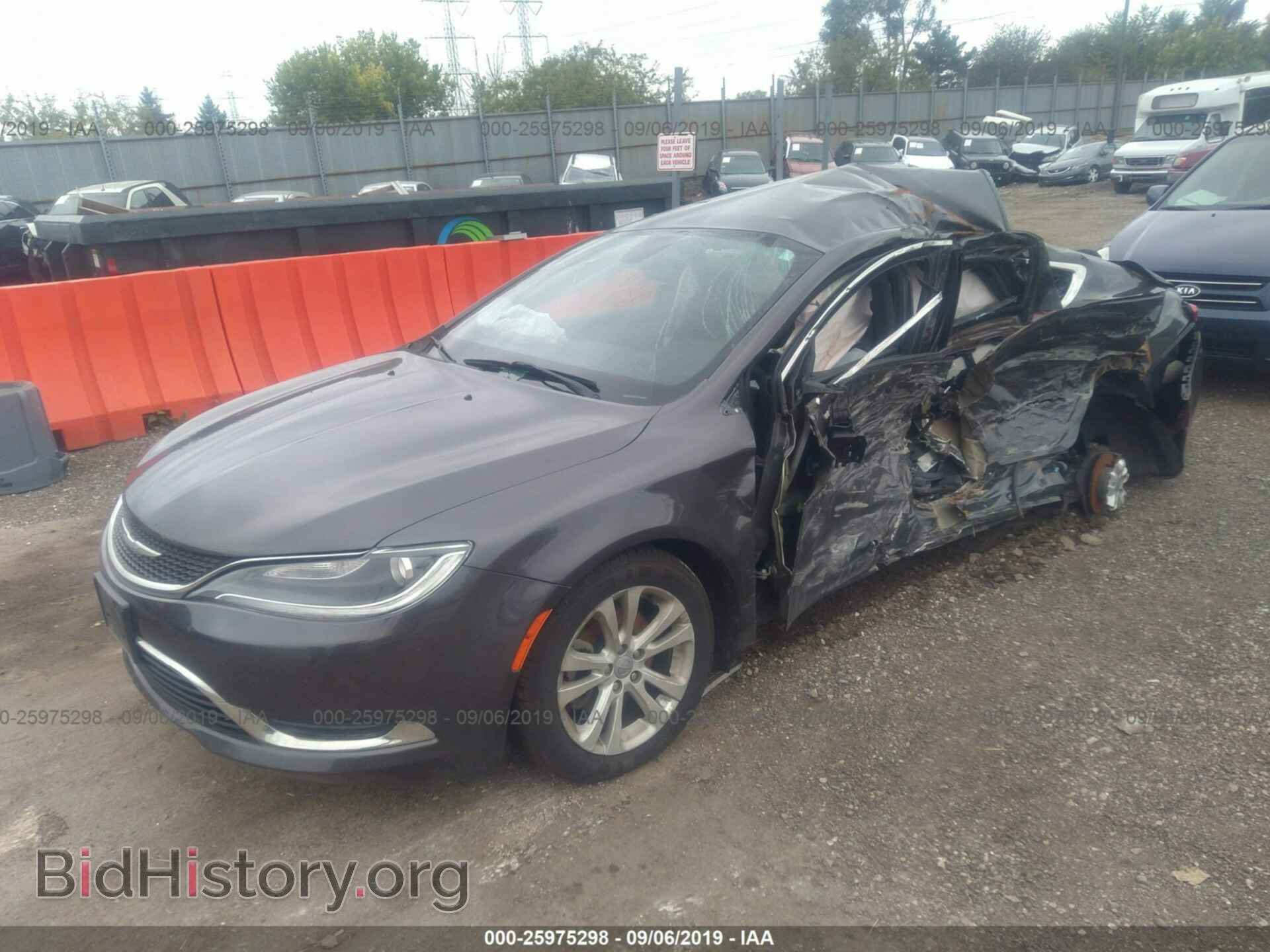 2015 CHRYSLER 200 - VIN: 1C3CCCAB5FN538960 - Фото 2