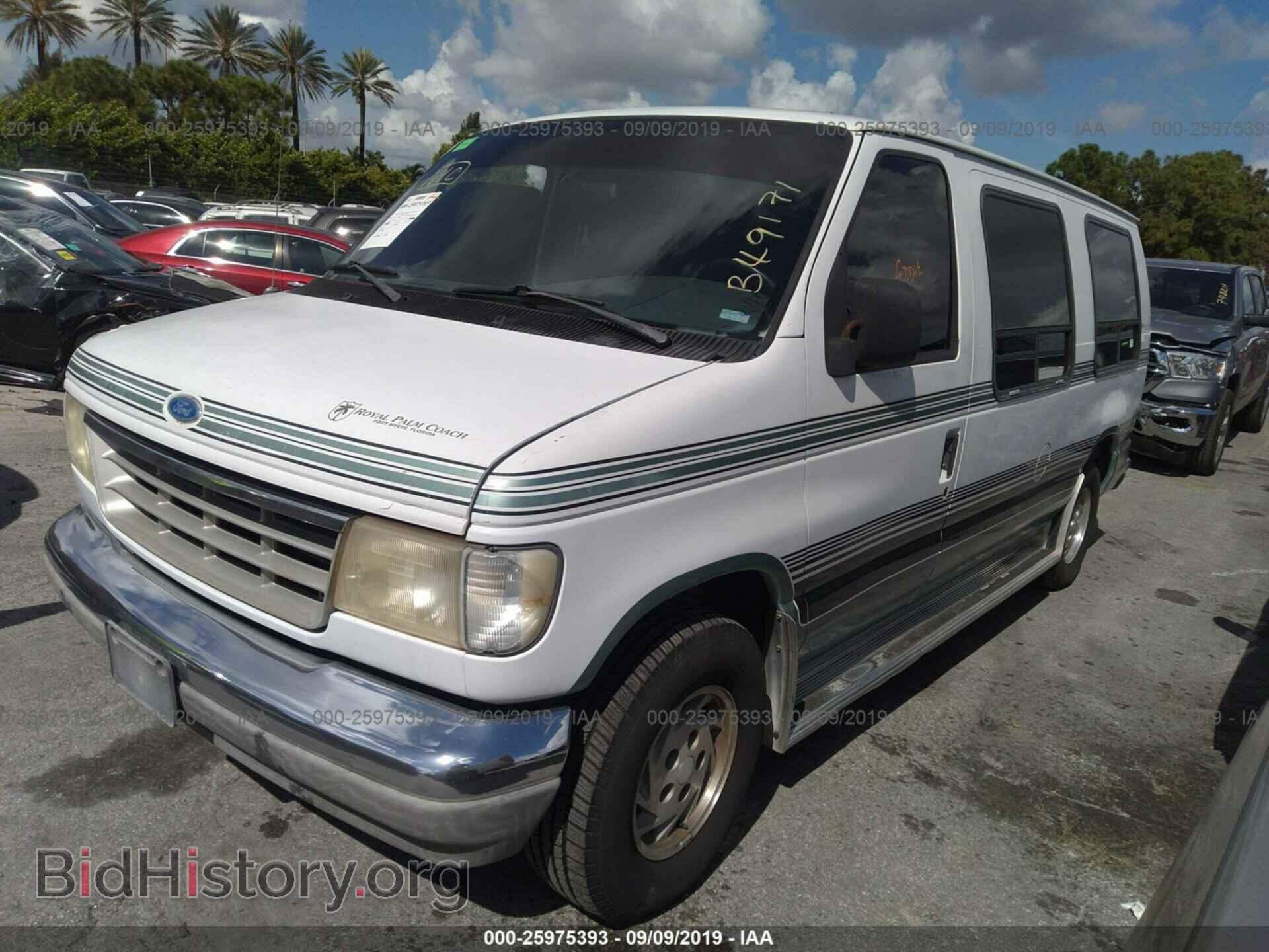 1992 FORD ECONOLINE - VIN: 1FDEE14N3NHB49171 - Фото 2