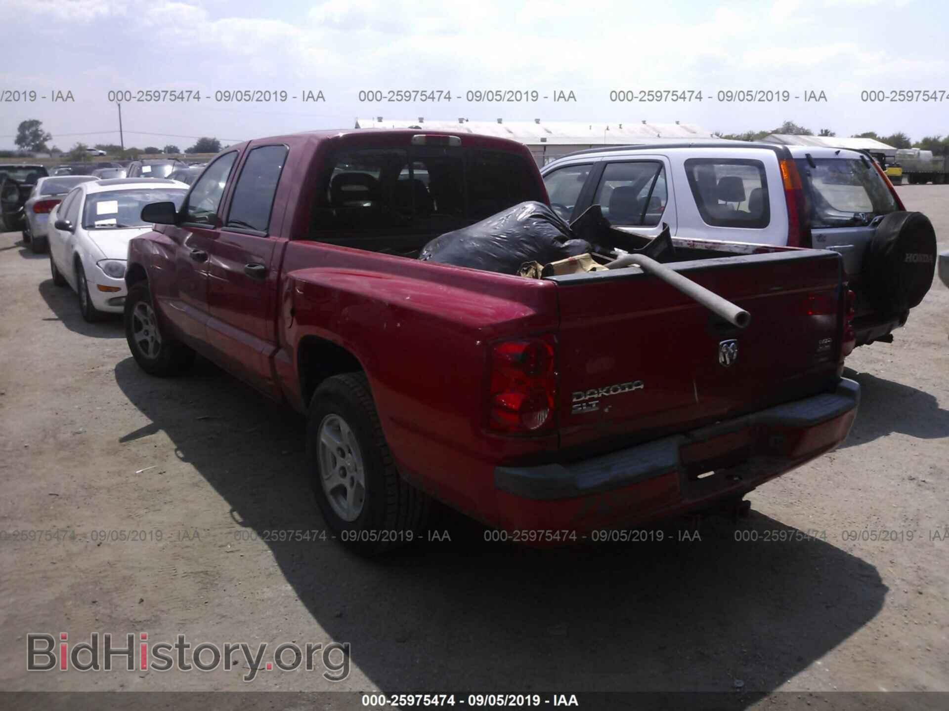 2007 DODGE DAKOTA - VIN: 1D7HE48PX7S172537 - Фото 3