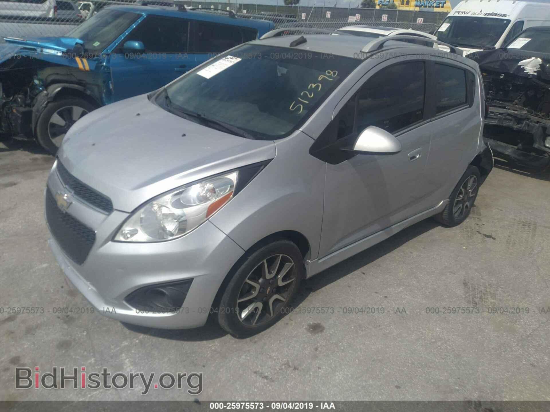 2013 CHEVROLET SPARK - VIN: KL8CF6S96DC512398 - Фото 2